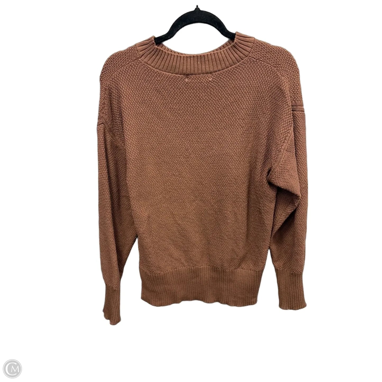 Sweater By Clothes Mentor In Brown, Size: M