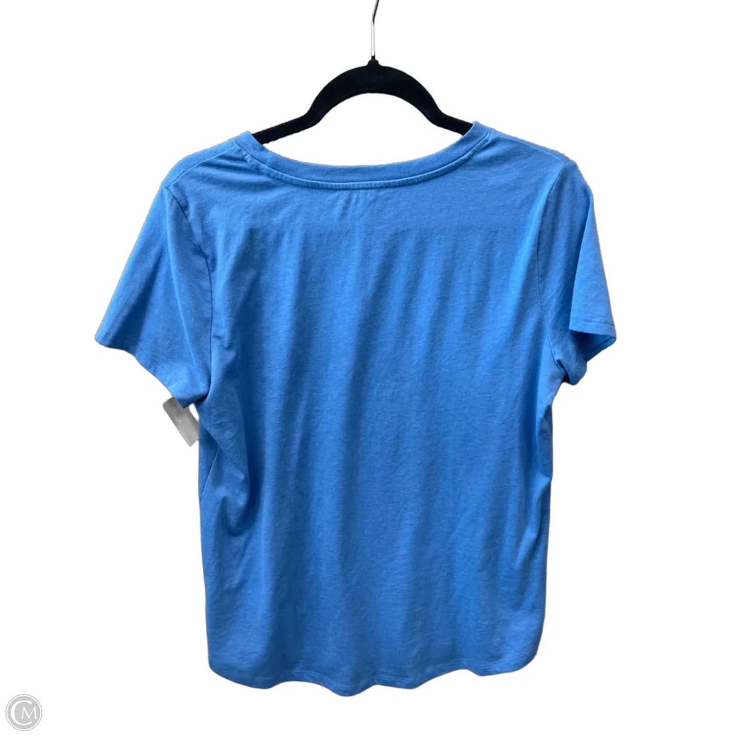 Top Short Sleeve By Maurices In Blue, Size: M