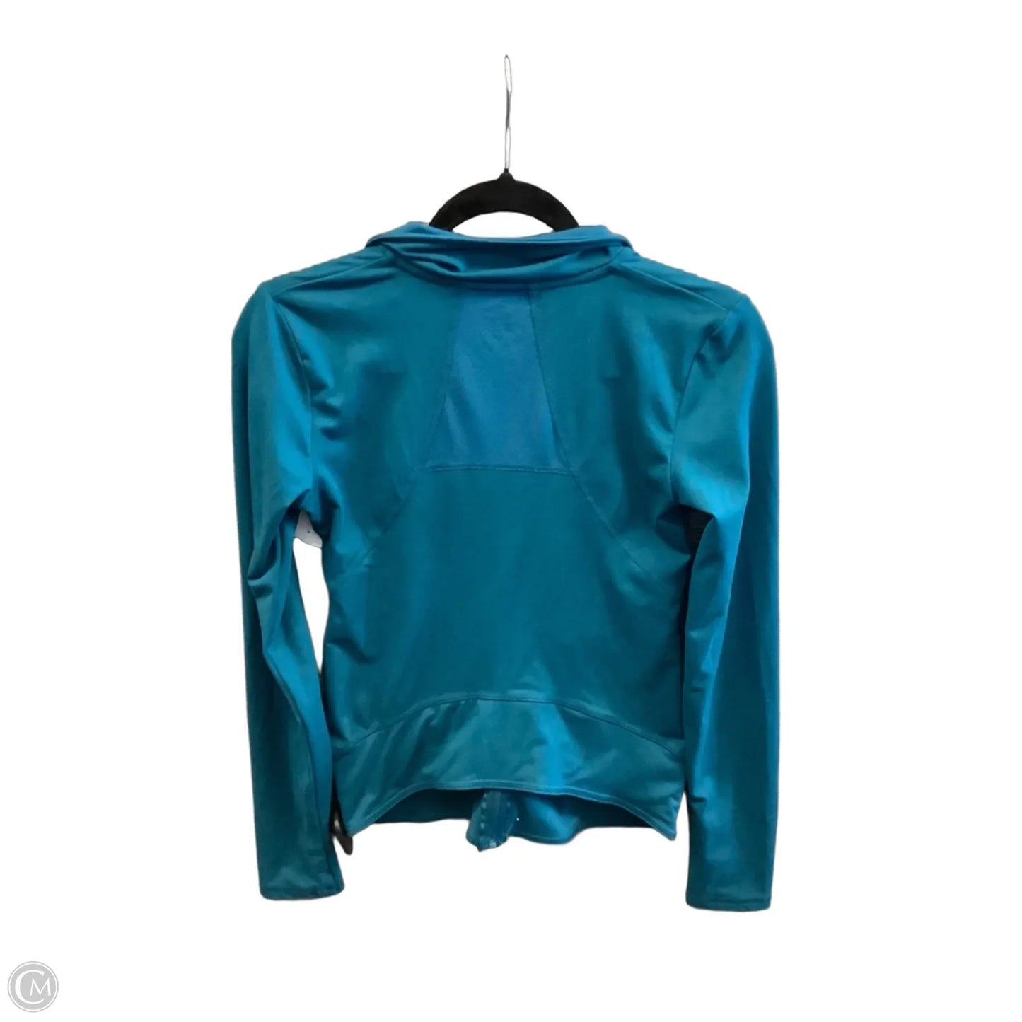 Athletic Jacket By Champion In Blue, Size: Xs