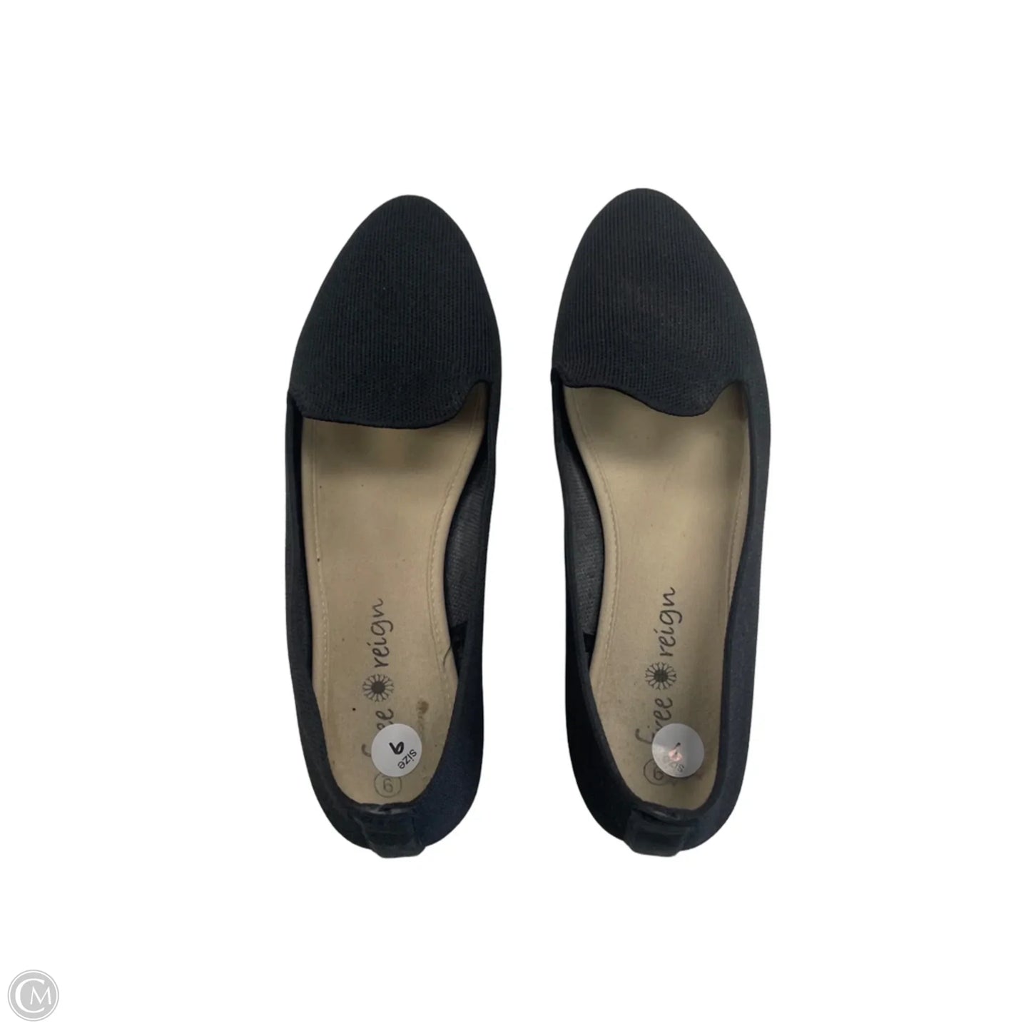 Shoes Flats By Clothes Mentor In Black, Size: 9