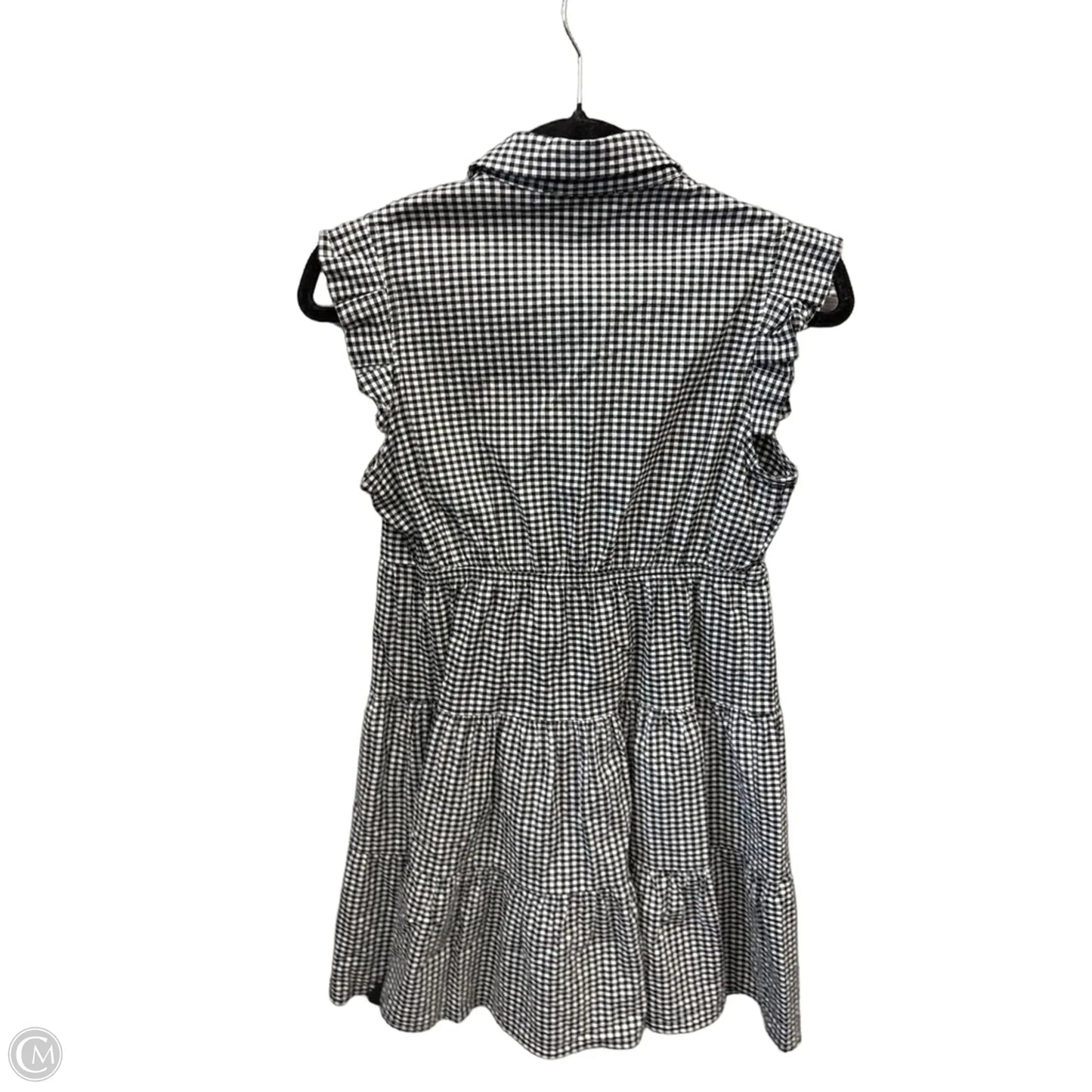 Dress Casual Short By Monteau In Plaid Pattern, Size: S