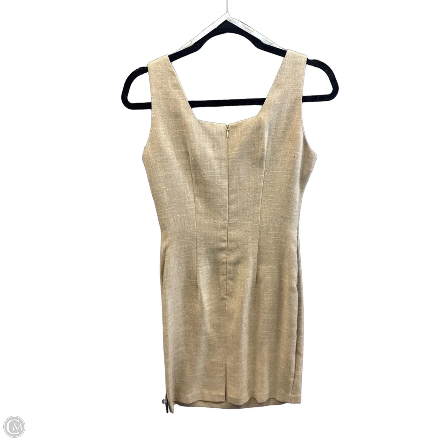 Dress Work By Clothes Mentor In Tan, Size: S
