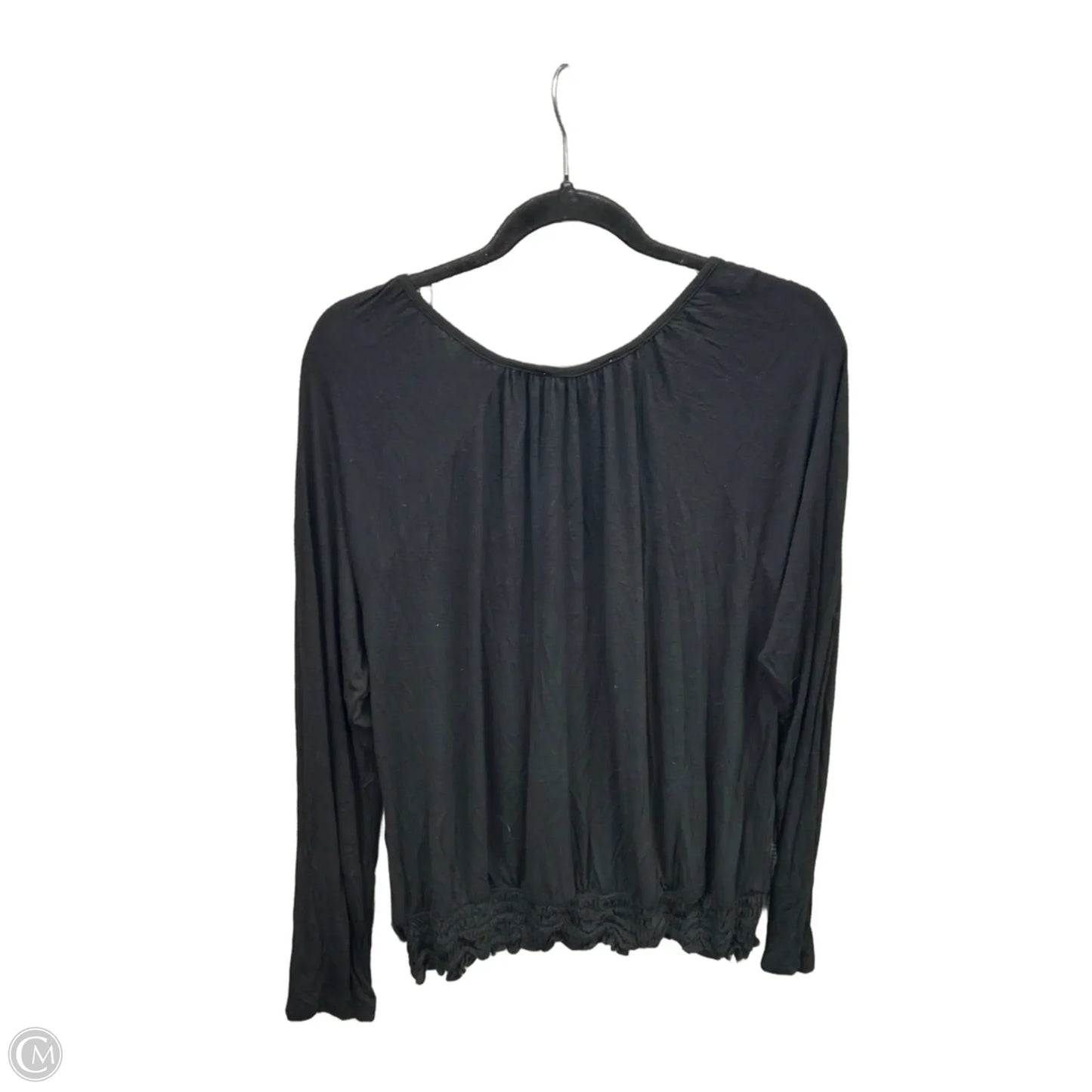 Top Long Sleeve By Pink Republic In Black, Size: Xl