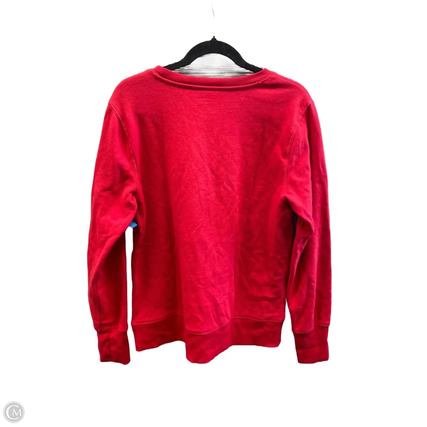 Sweatshirt Crewneck By Tek Gear In Red, Size: L