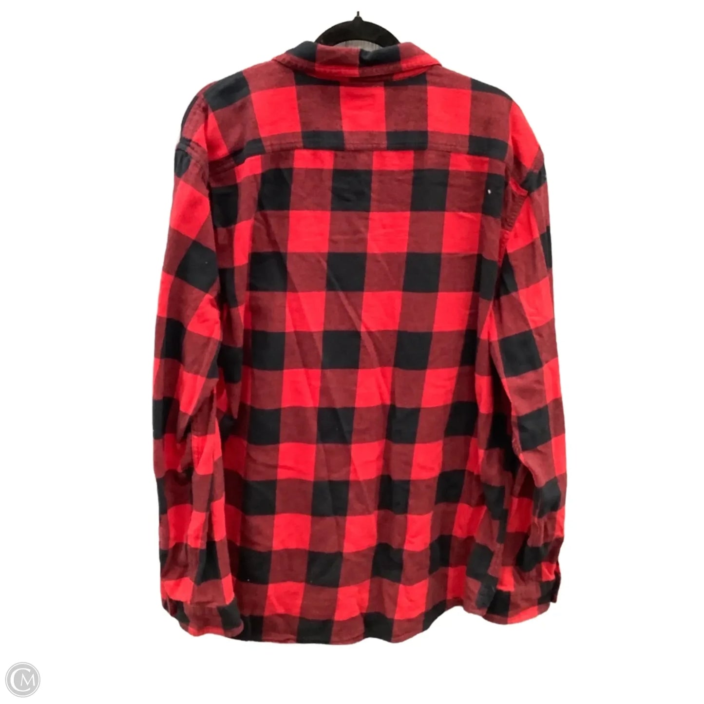 Top Long Sleeve By Sonoma In Red, Size: Xxl