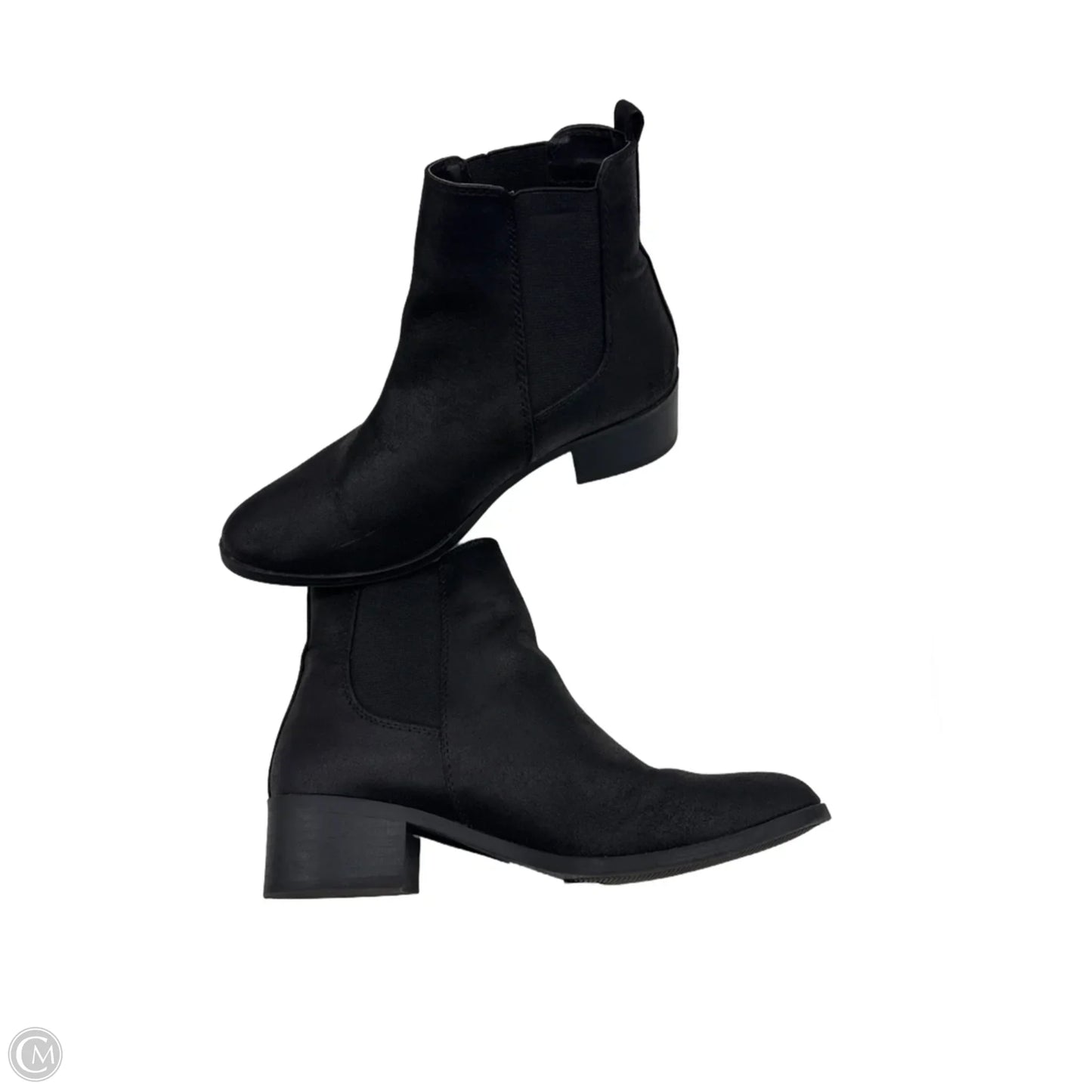 Boots Ankle Flats By Qupid In Black, Size: 7.5