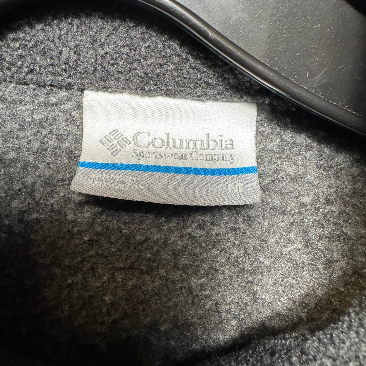 Jacket Fleece By Columbia In Grey, Size: M
