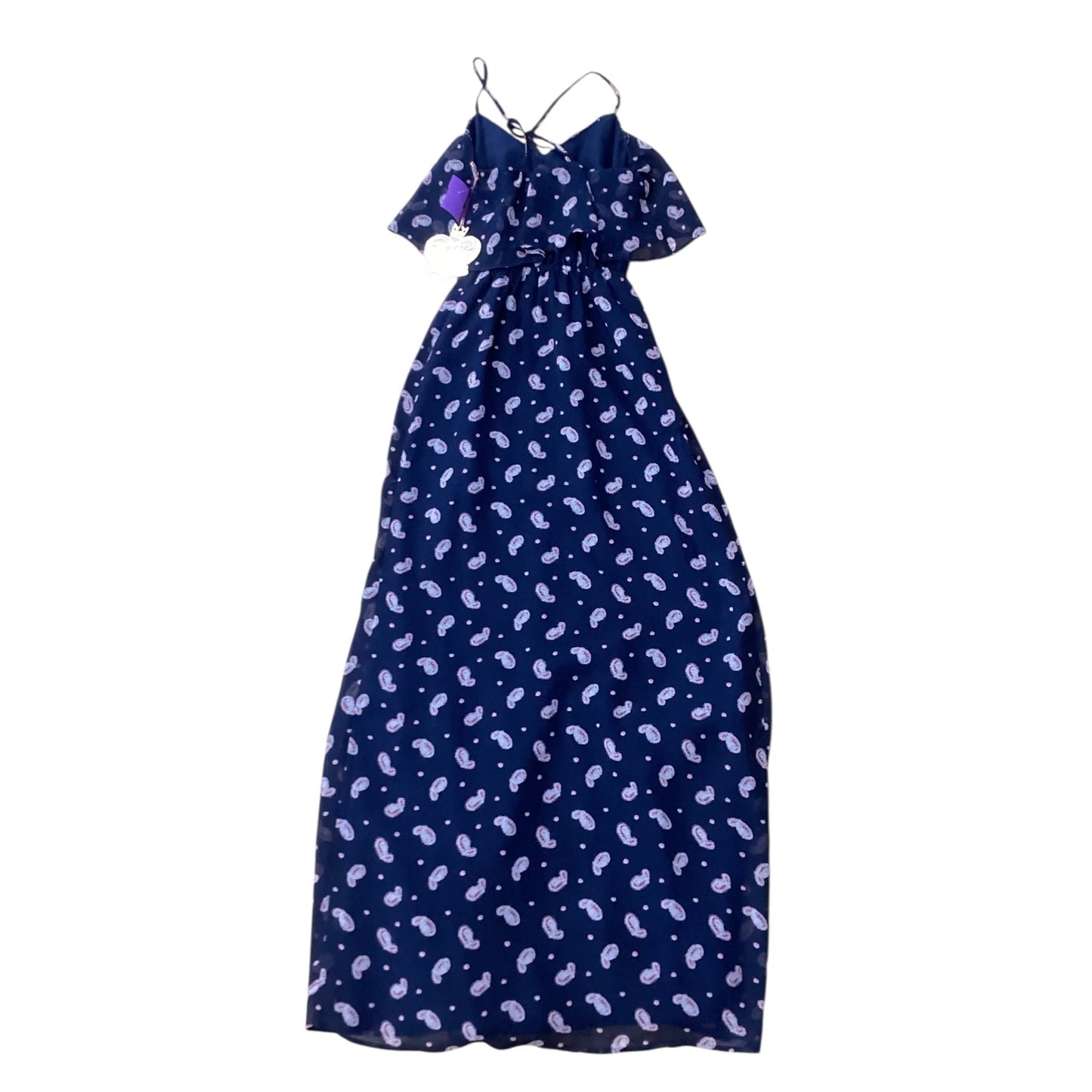 Dress Designer By Vera Wang In Blue & Pink, Size:Xs