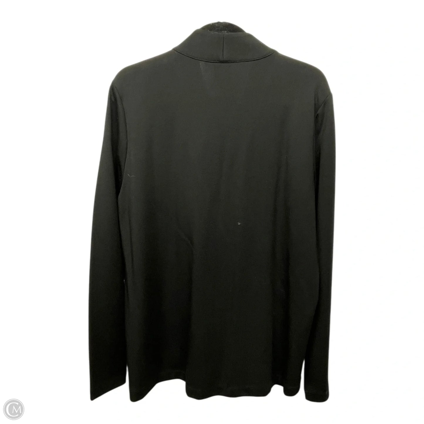 Top Long Sleeve By Cabi In Black, Size: M
