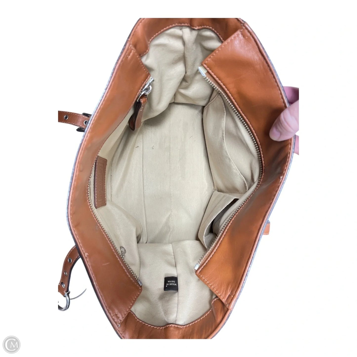 Handbag Designer By Coach, Size: Medium