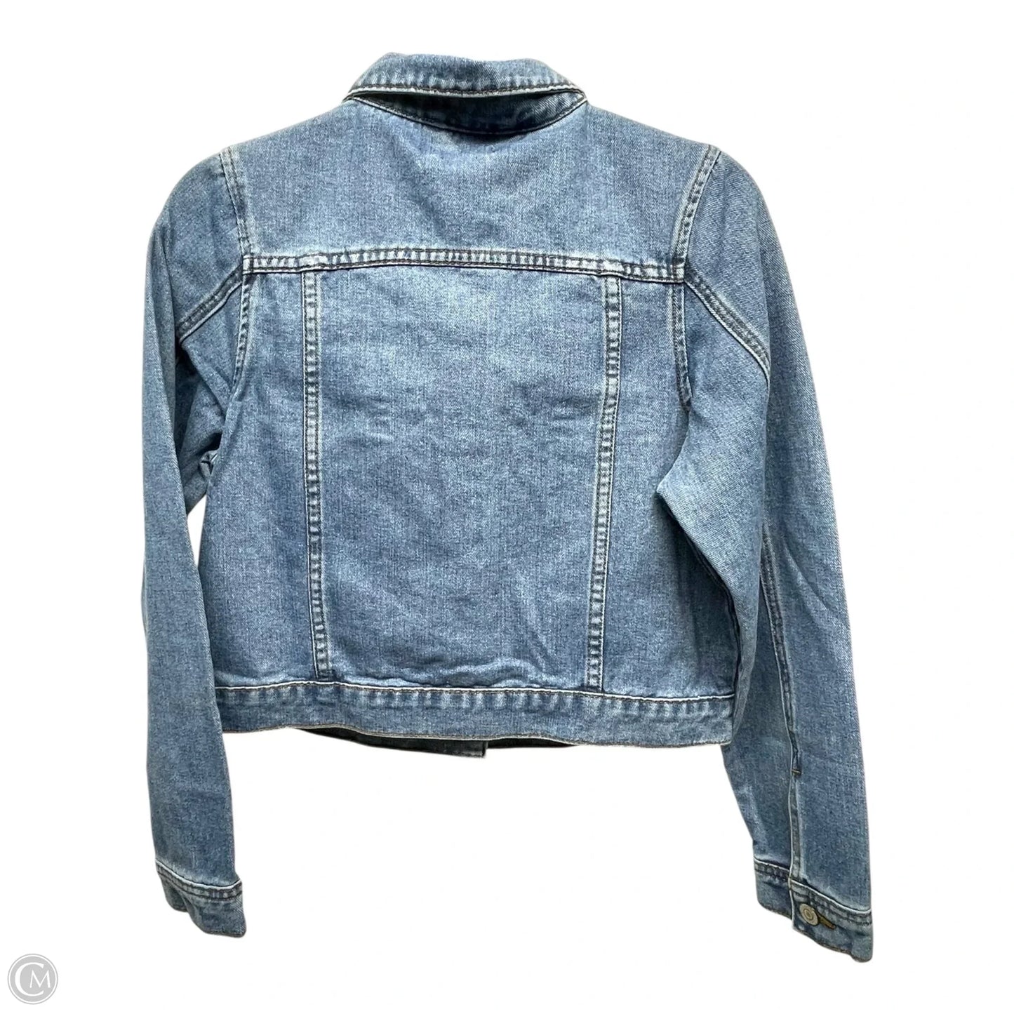 Jacket Denim By Boohoo Boutique In Blue Denim, Size: 6