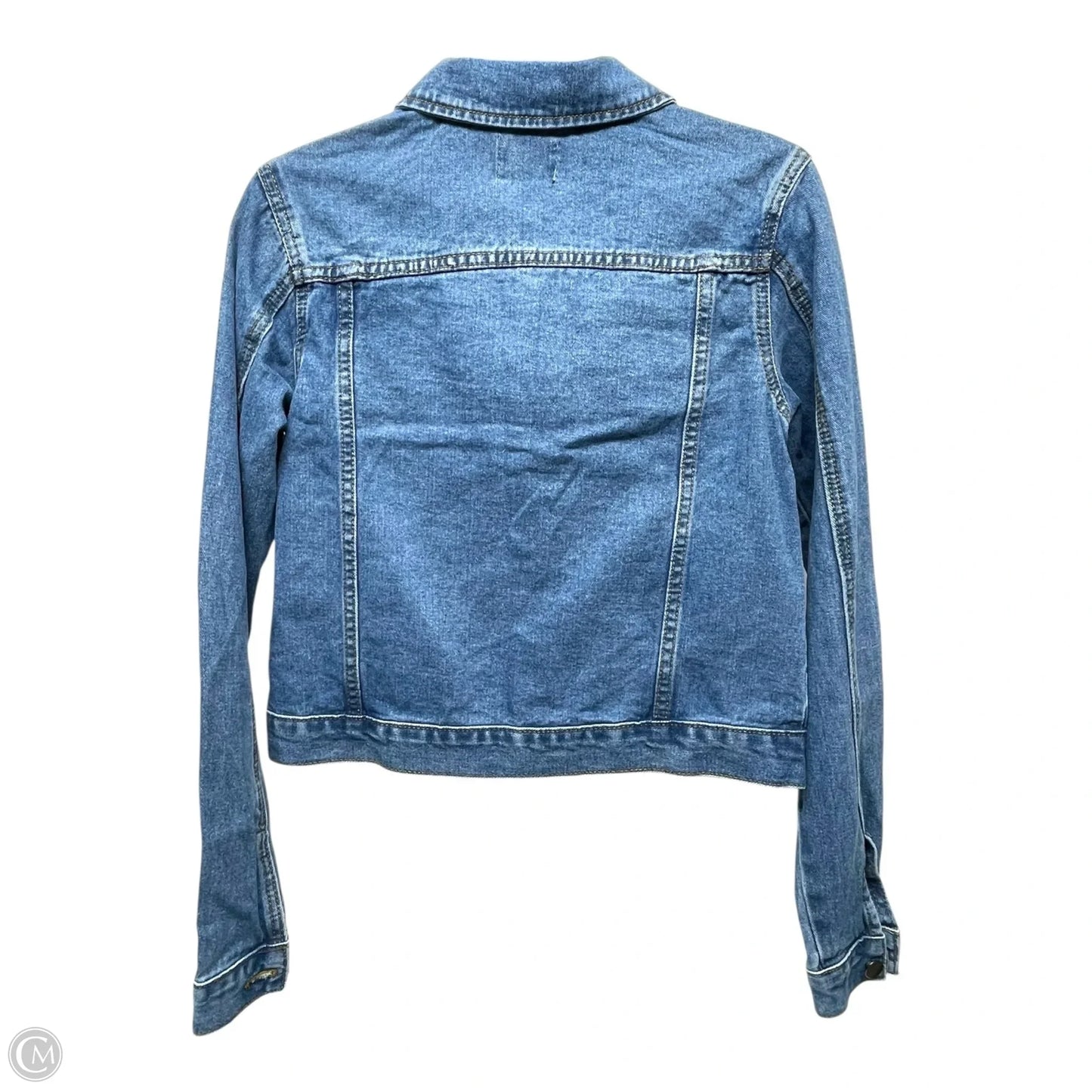 Jacket Denim By Boohoo Boutique In Blue Denim, Size: 6