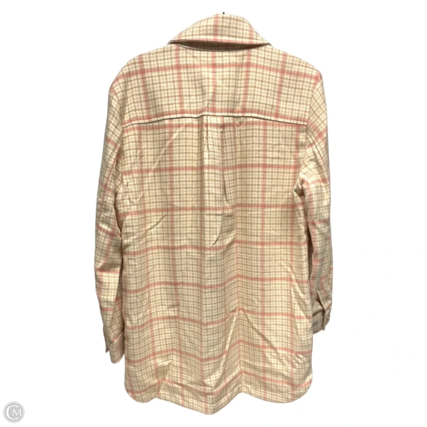 Blazer By Loft In Brown & Pink, Size: M