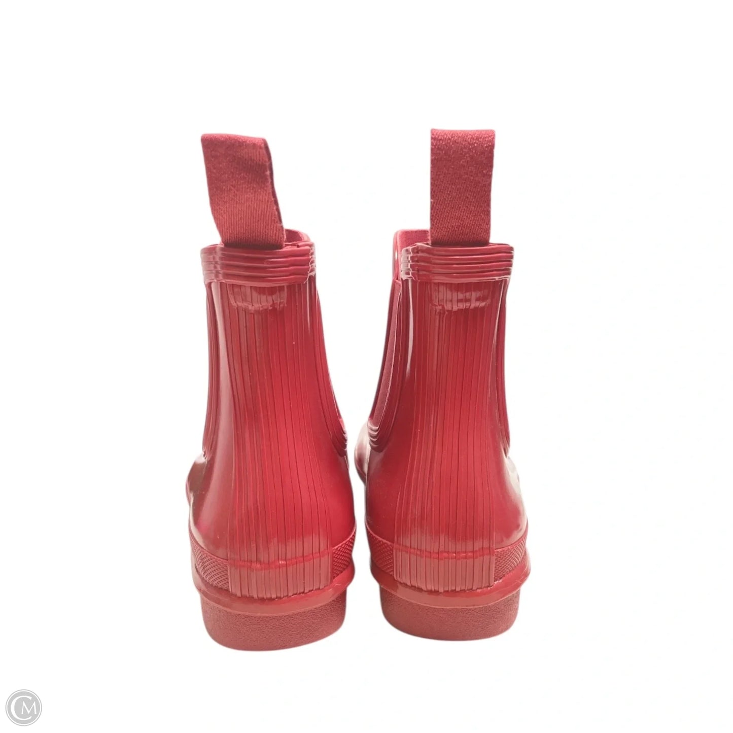 Boots Rain By Hunter In Red, Size: 7