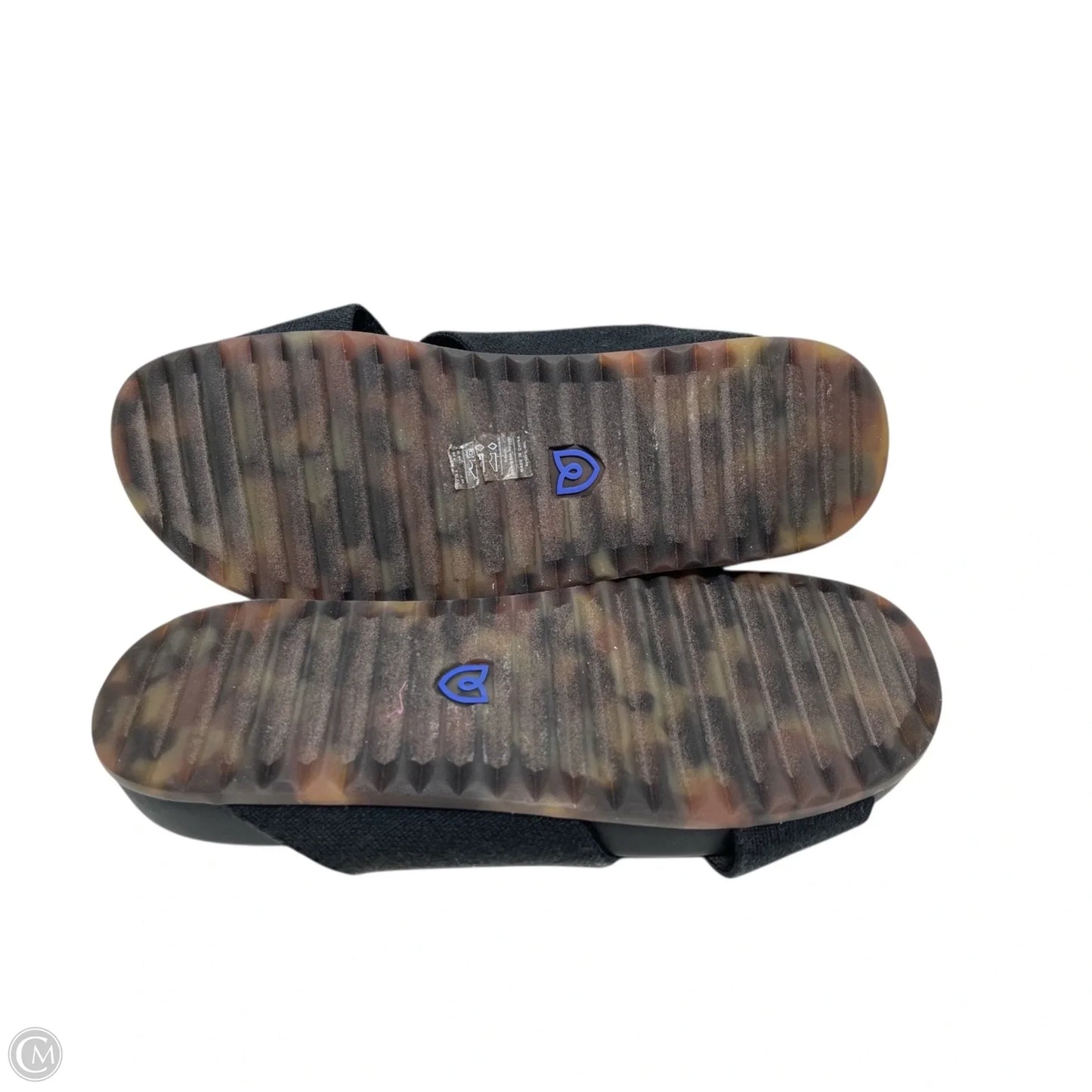 Sandals Flats By Rothys In Black, Size: 9.5