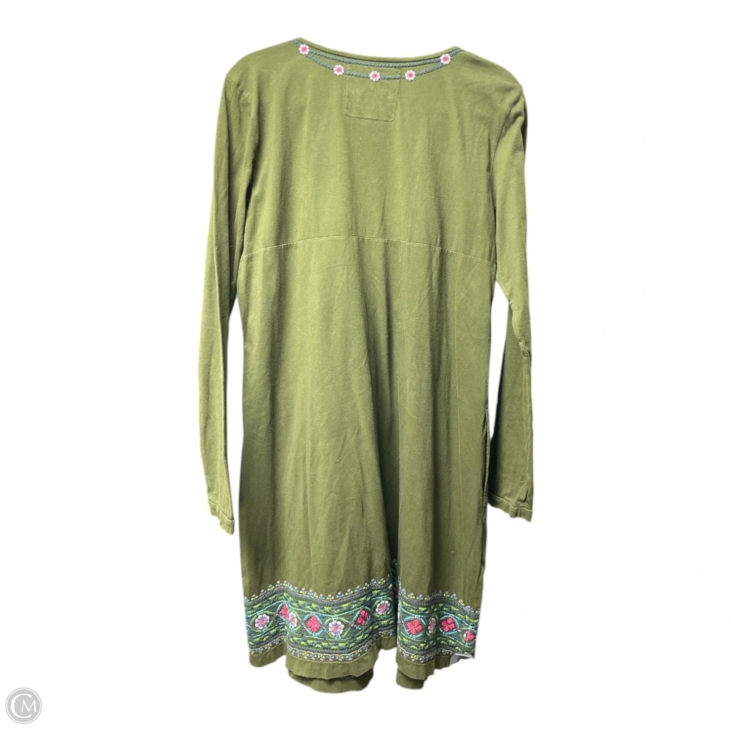 Dress Casual Short By Johnny Was In Green, Size: L