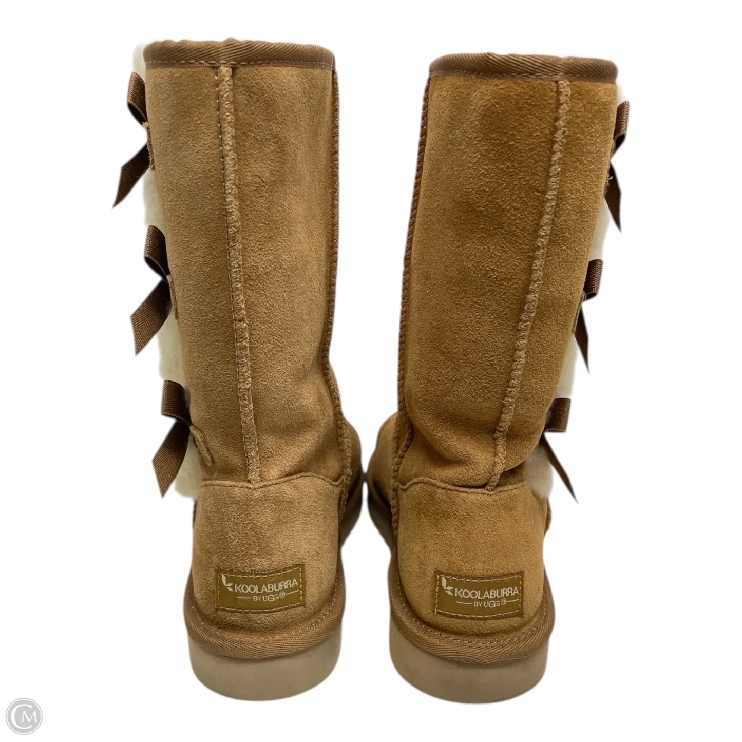 Boots Designer By Ugg In Tan, Size: 7