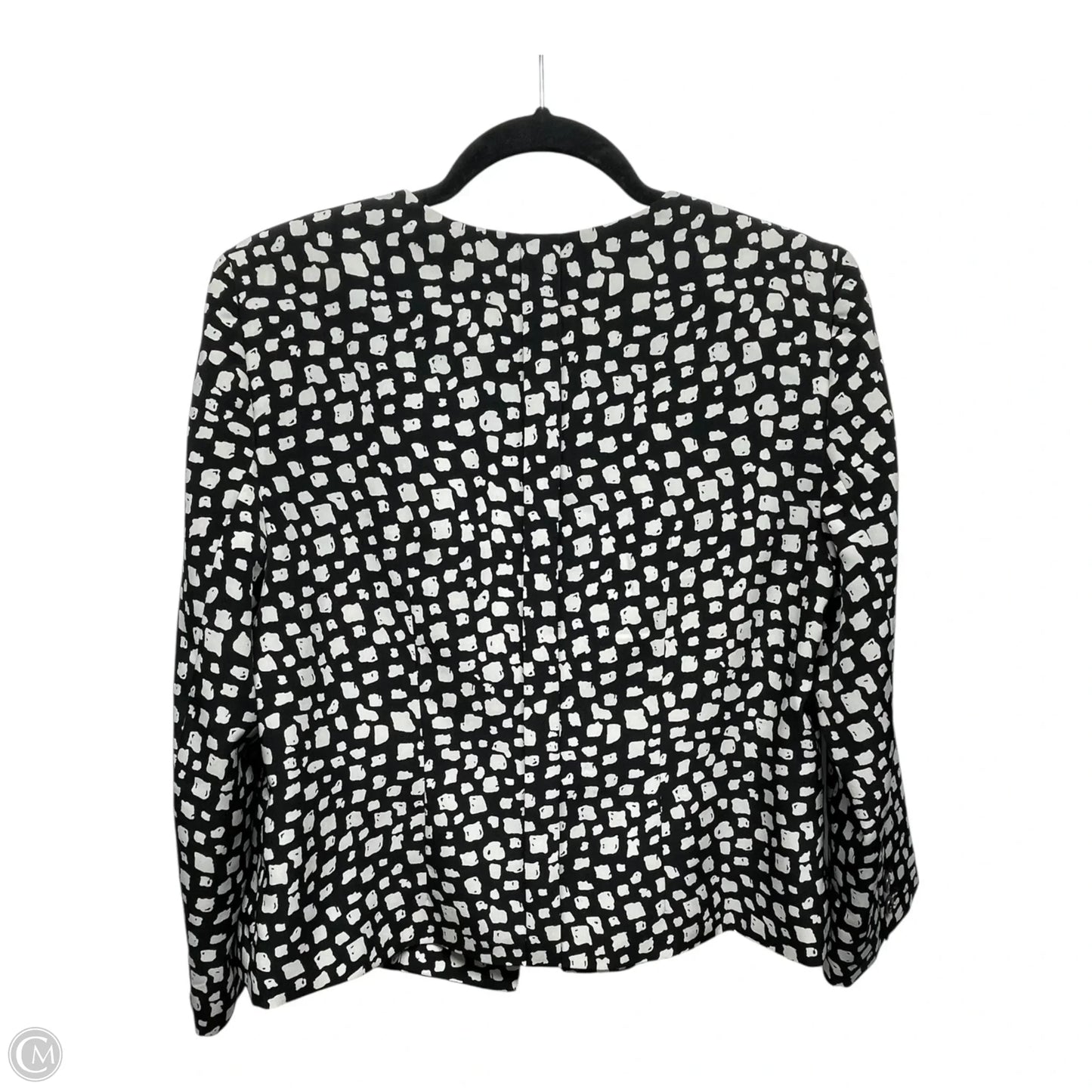 Blazer By Limited In Black & White, Size: M