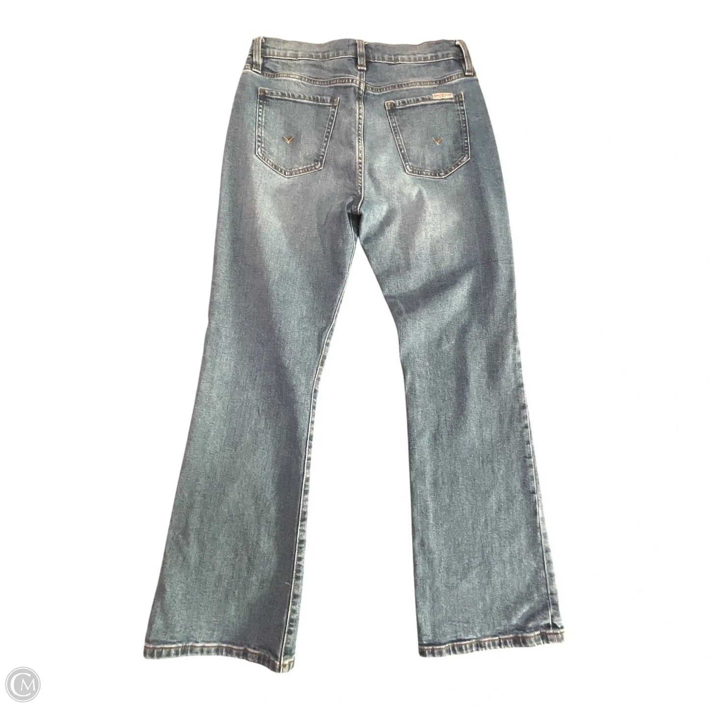 Jeans Wide Leg By Hudson In Blue Denim, Size: 8
