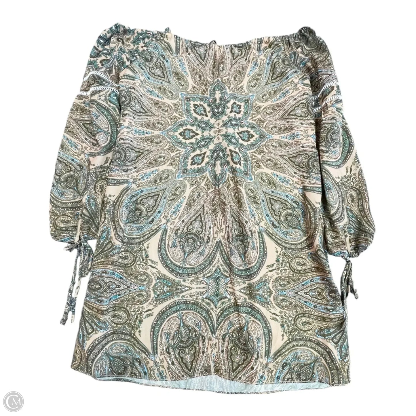 Dress Casual Short By Neiman Marcus In Paisley Print, Size: S