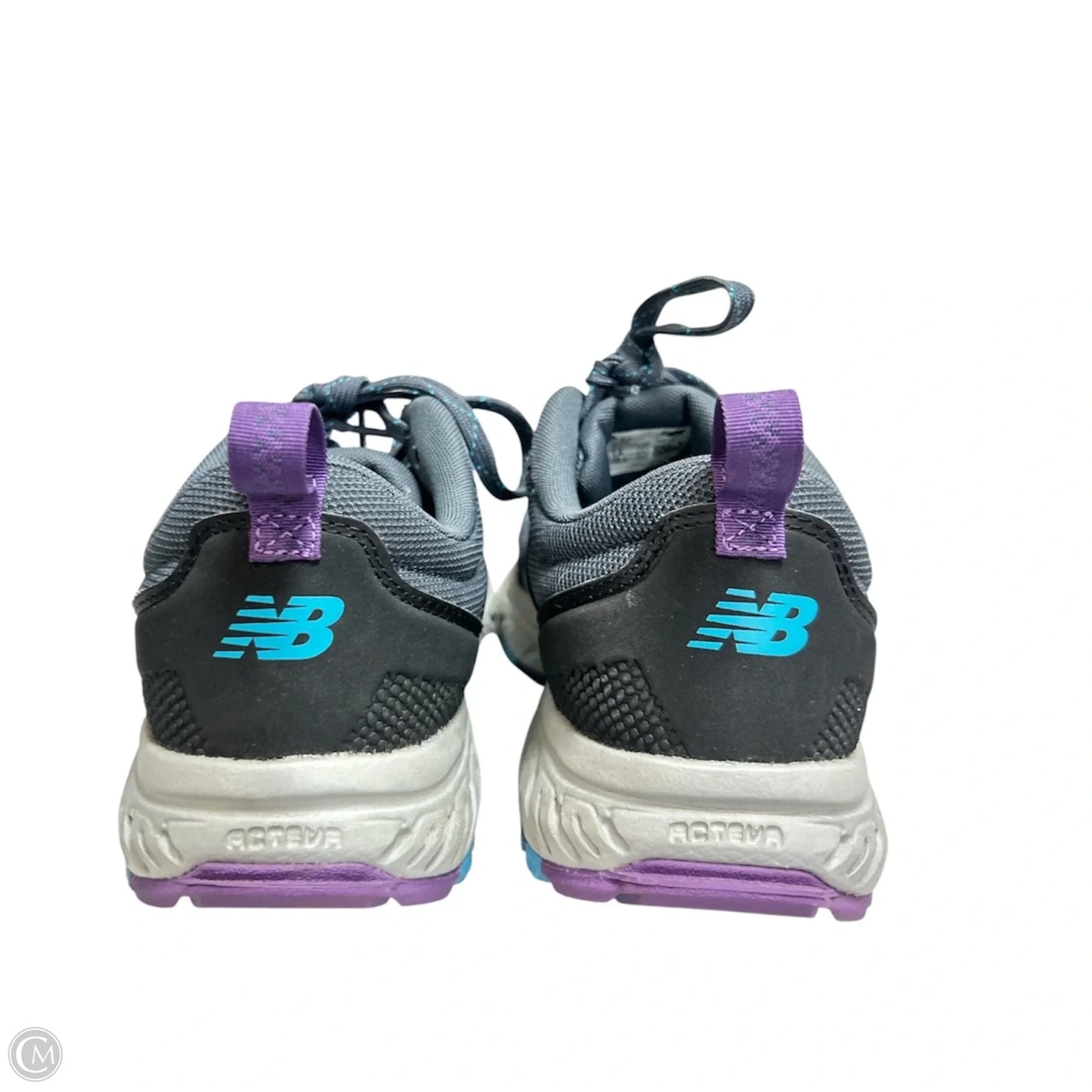 Shoes Athletic By New Balance In Grey & Purple, Size: 9.5