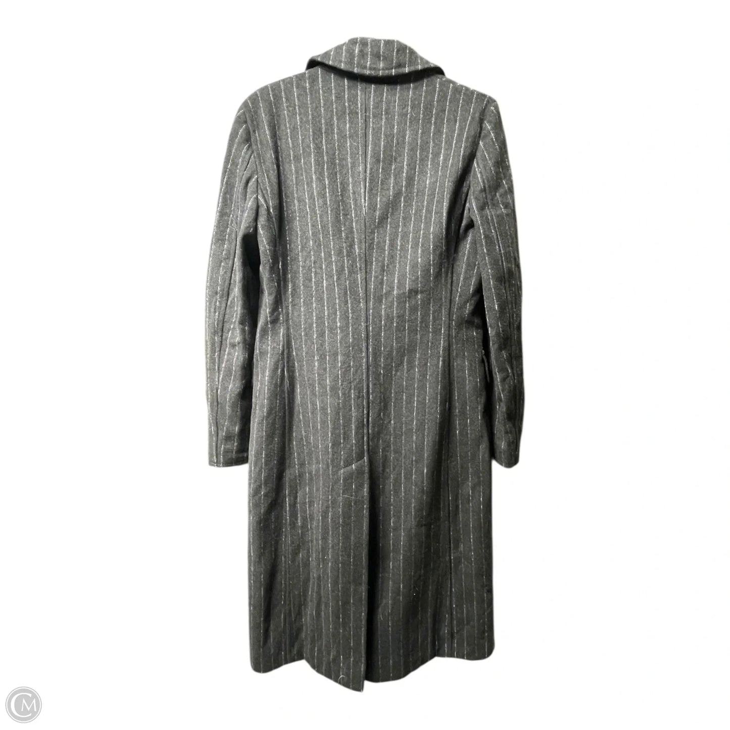 Coat Trench Coat By Philosophy In Black, Size: 8