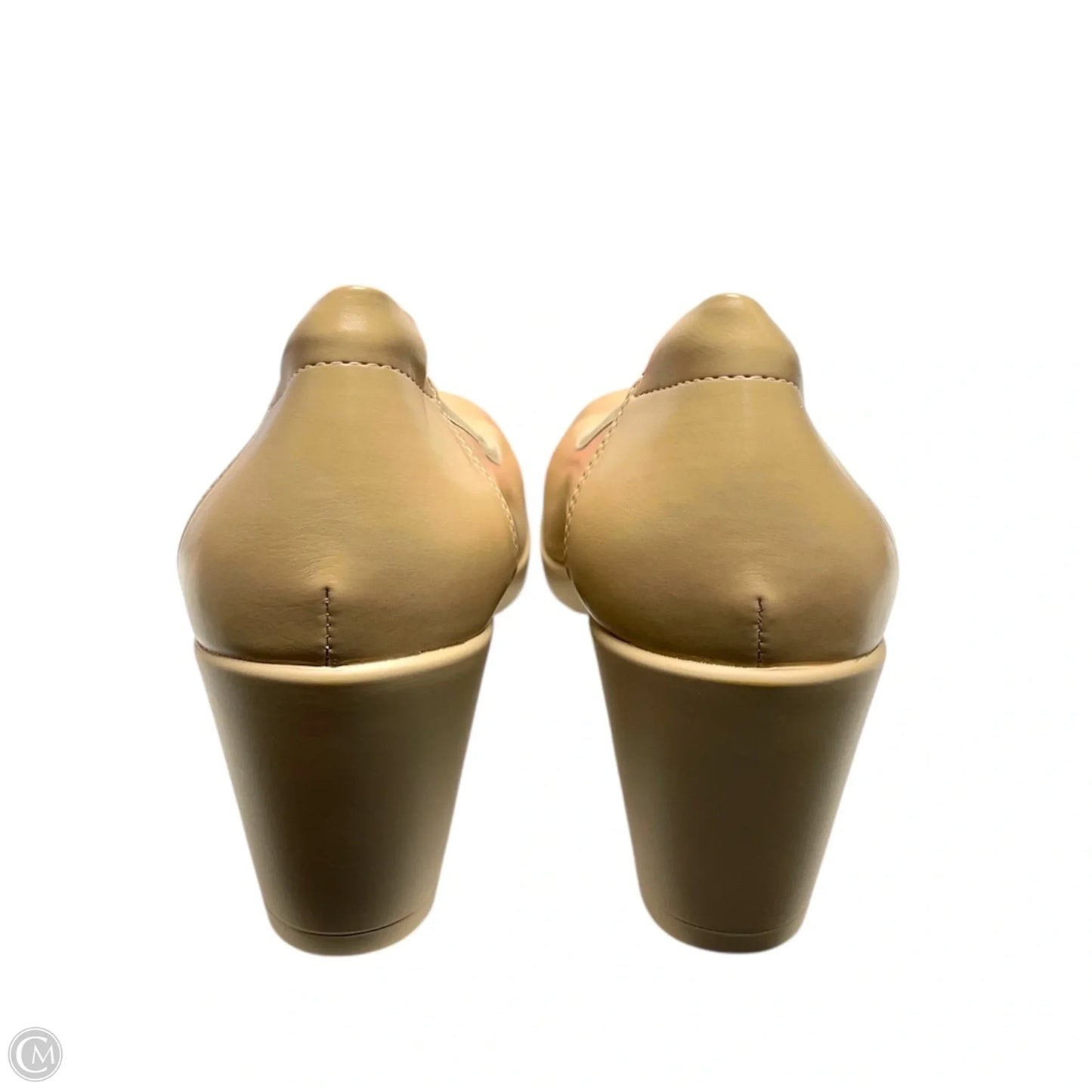 Shoes Heels Block By Dream Pairs In Tan, Size: 10