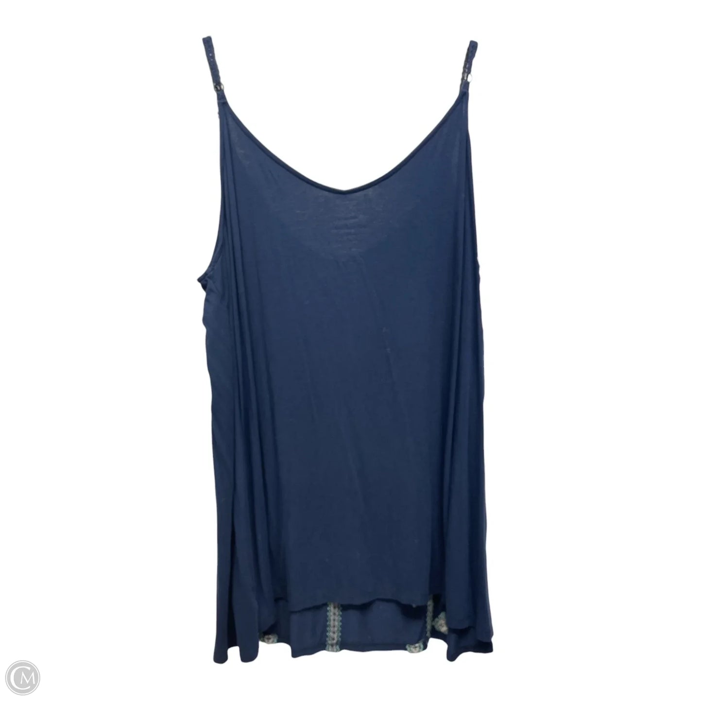 Top Sleeveless By Torrid In Navy, Size: 4x
