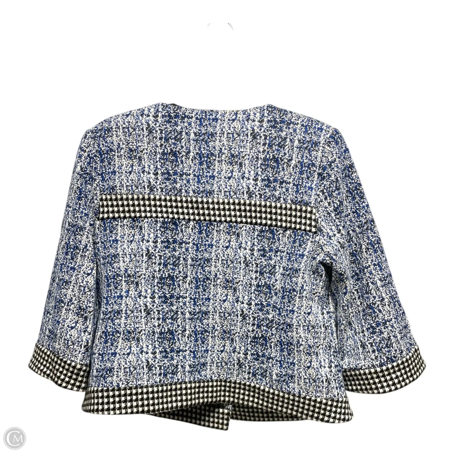 Blazer By Cabi In Black & Blue, Size: M