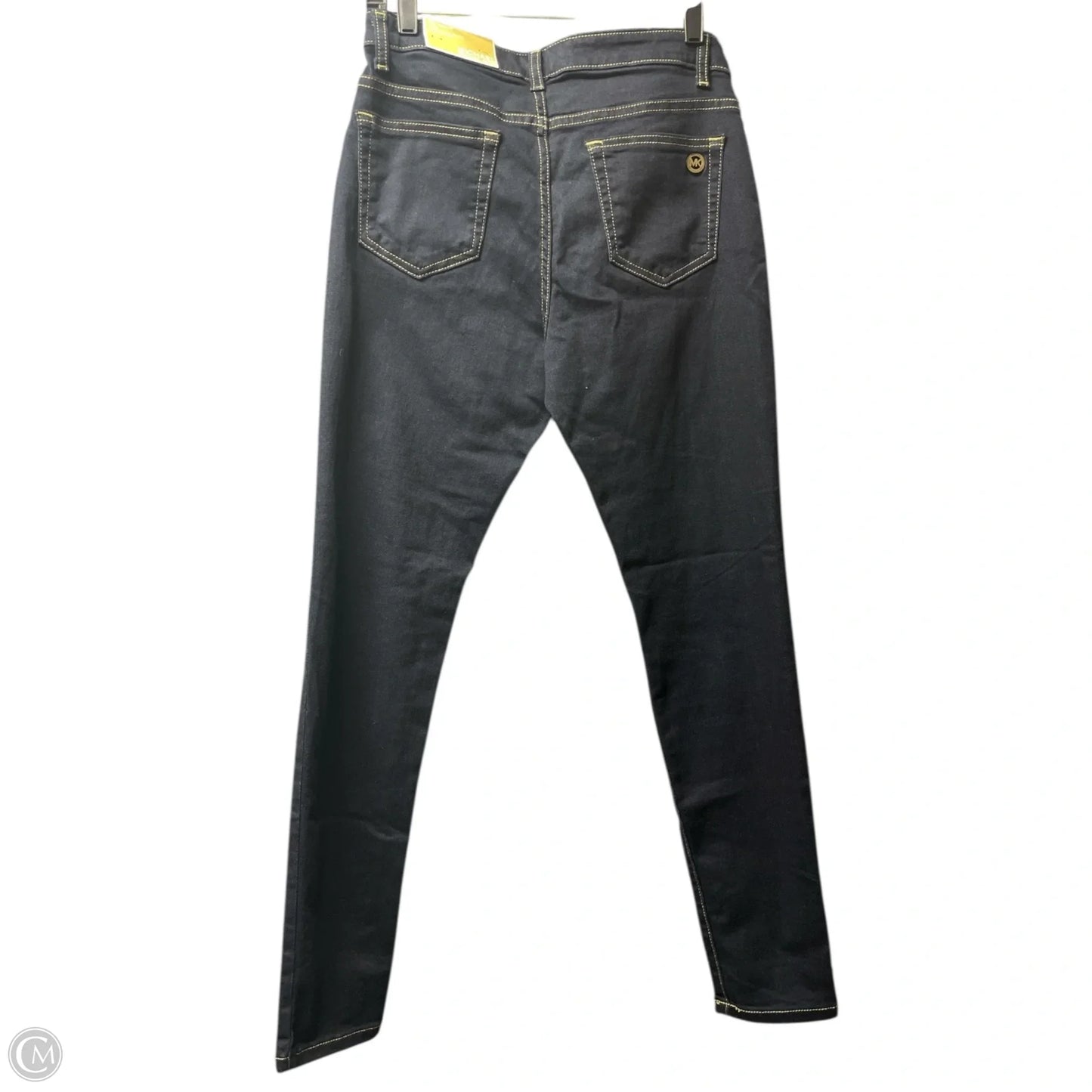 Jeans Skinny By Michael By Michael Kors In Blue Denim, Size: 8