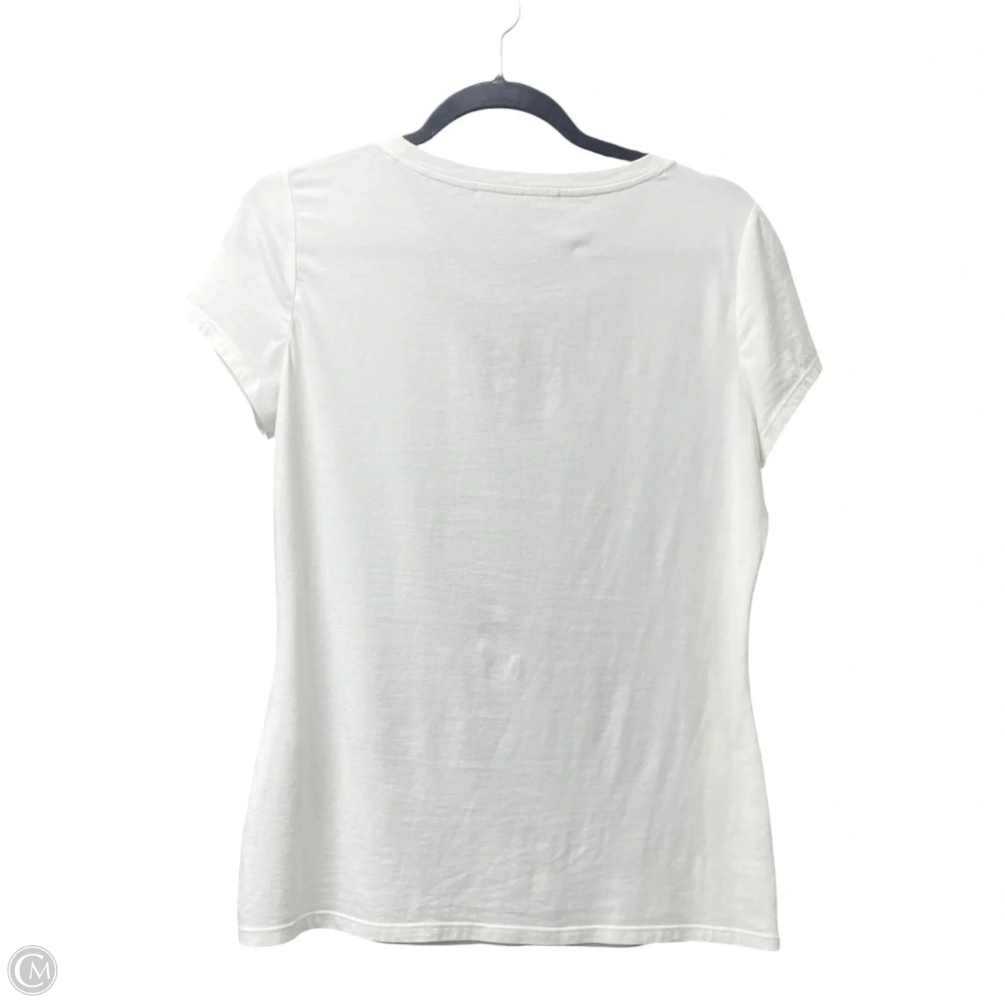 Top Short Sleeve By White House Black Market In White, Size: S