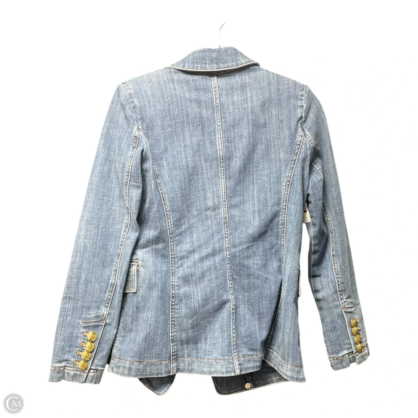 Jacket Denim By White House Black Market In Blue Denim, Size: 6