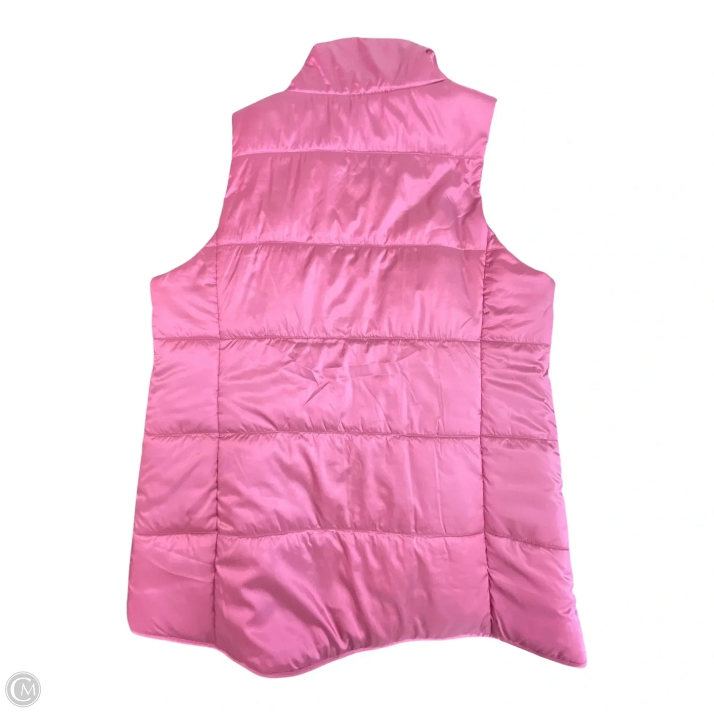 Vest Puffer & Quilted By Cato In Pink, Size: 2x