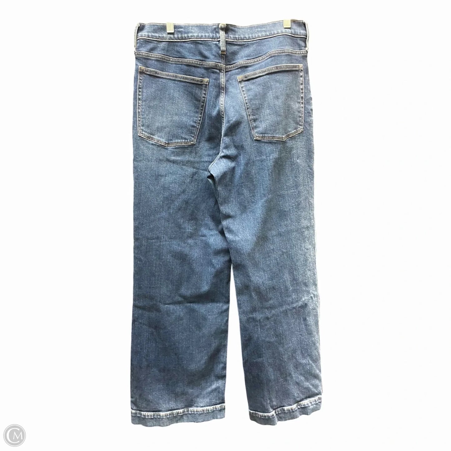 Jeans Wide Leg By J. Crew In Blue, Size: 12