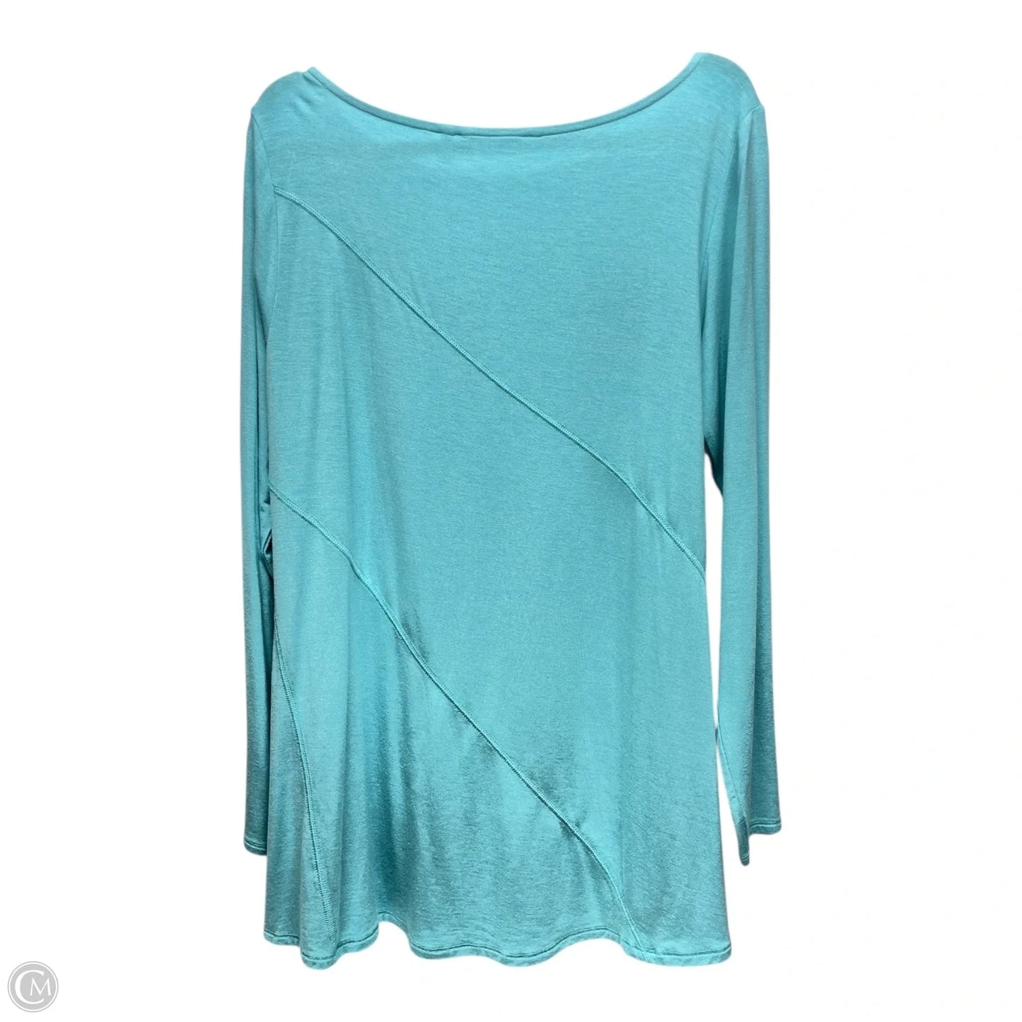 Top Long Sleeve By Soft Surroundings In Blue, Size: L