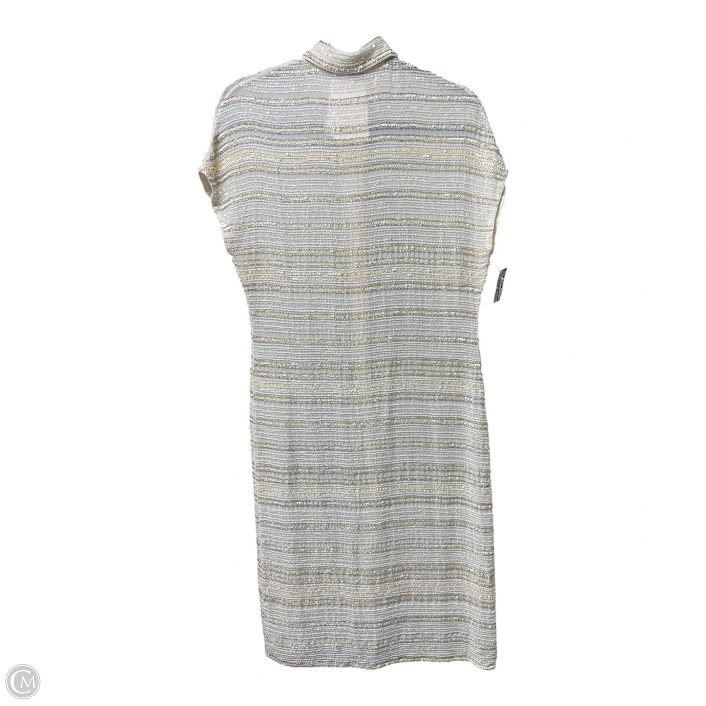 Dress Party Short By Cma In Cream & Tan, Size: 4