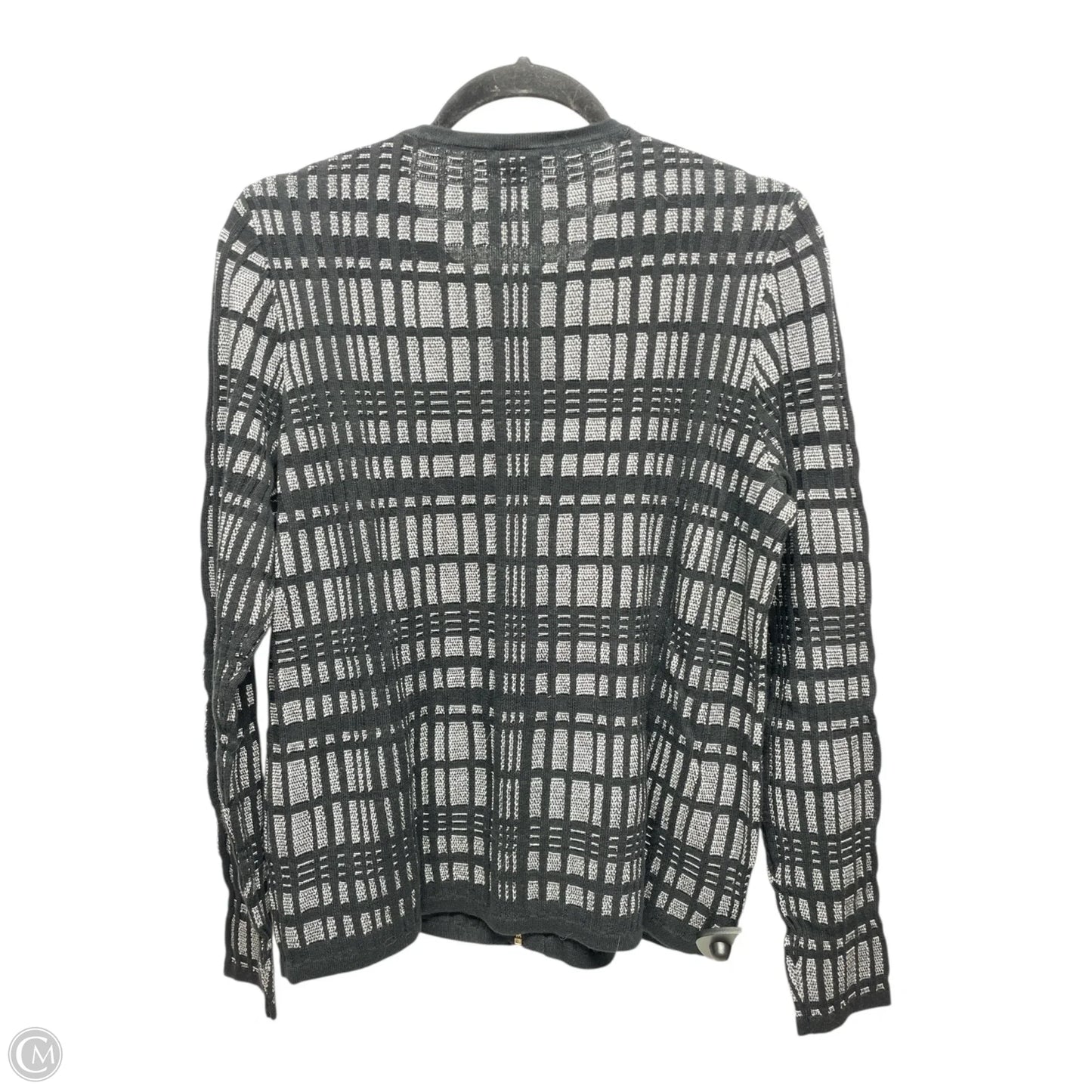 Jacket Other By Ann Taylor In Black & White, Size: L