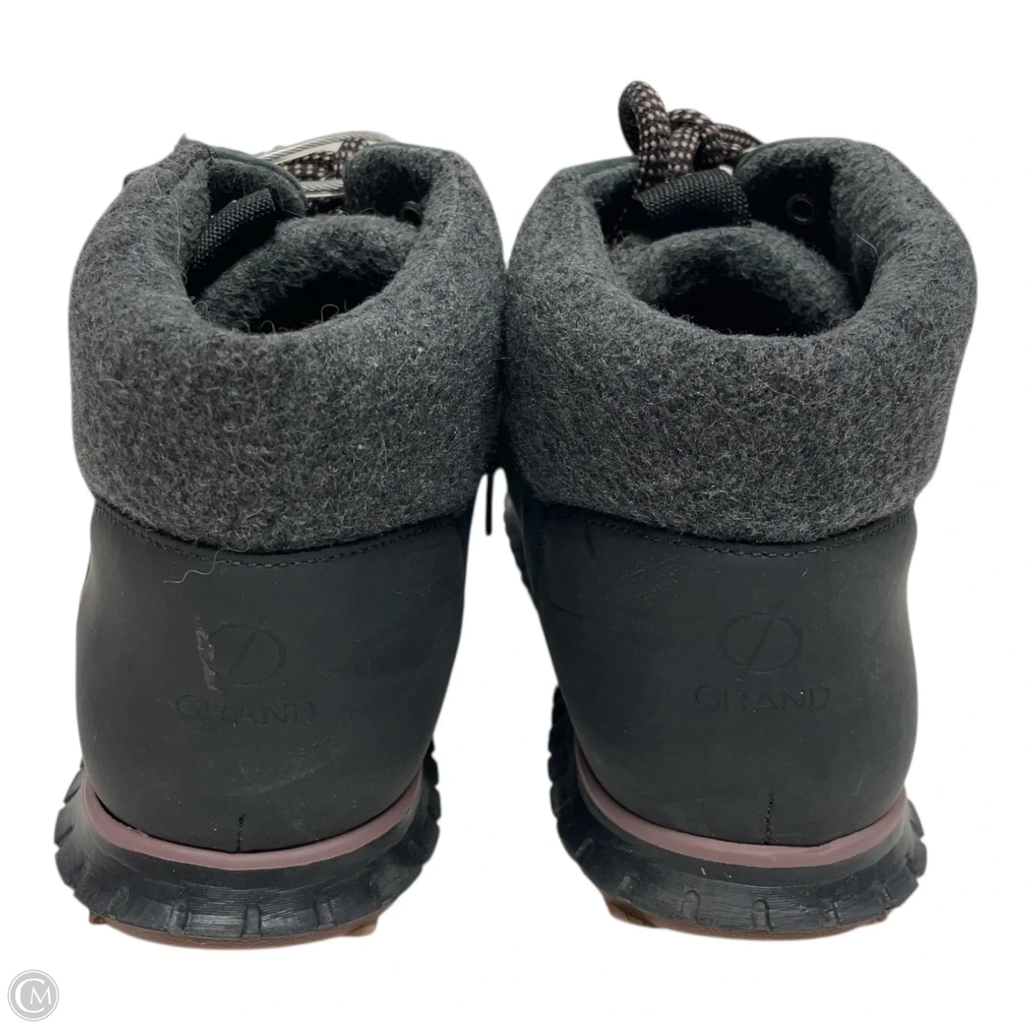 Boots Hiking By Cole-haan In Green & Grey, Size: 7