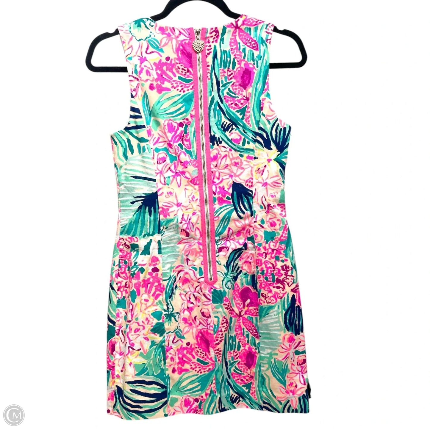 Dress Designer By Lilly Pulitzer In Floral Print, Size: 0
