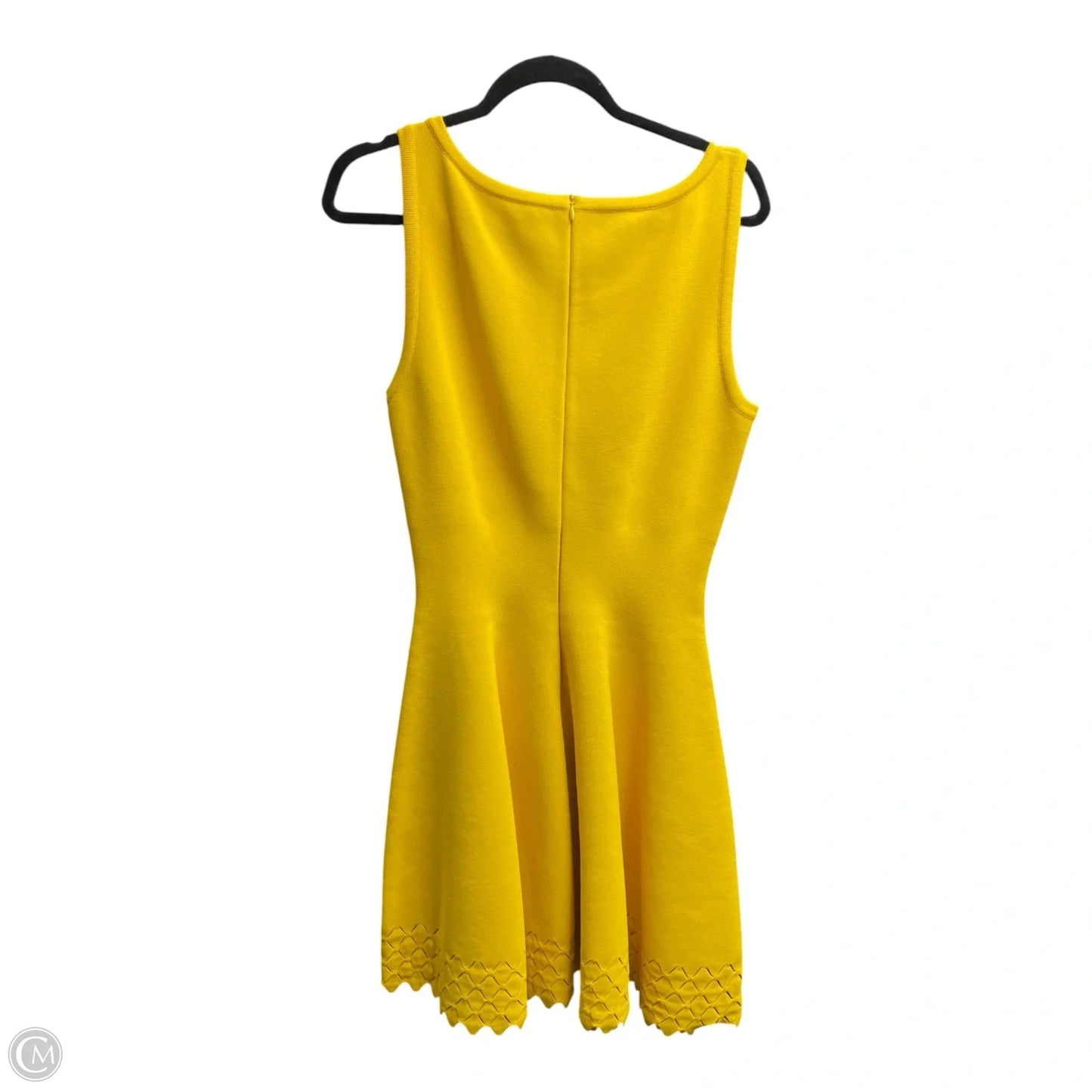 Dress Designer By Alaia In Yellow, Size: L
