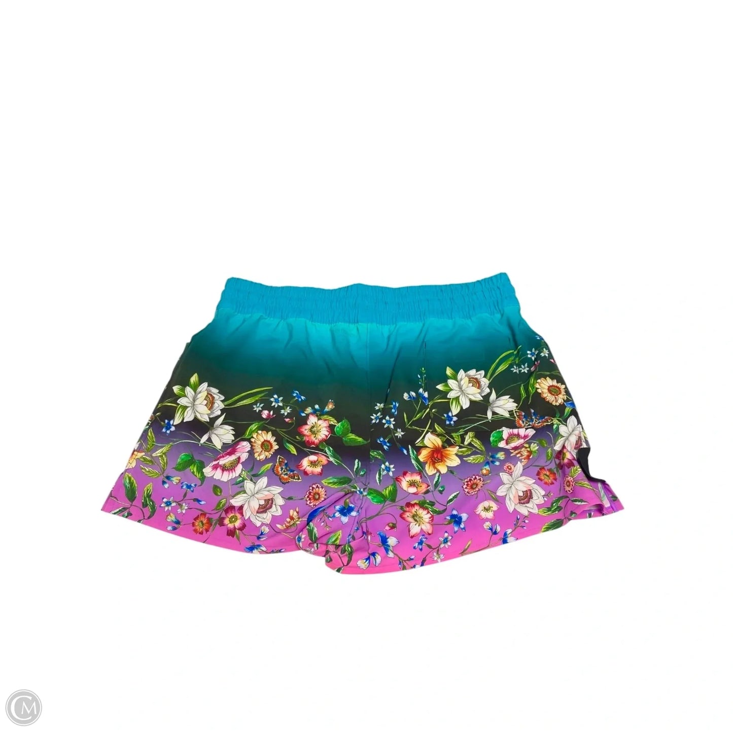 Shorts Designer By Johnny Was In Floral Print, Size: Xxl