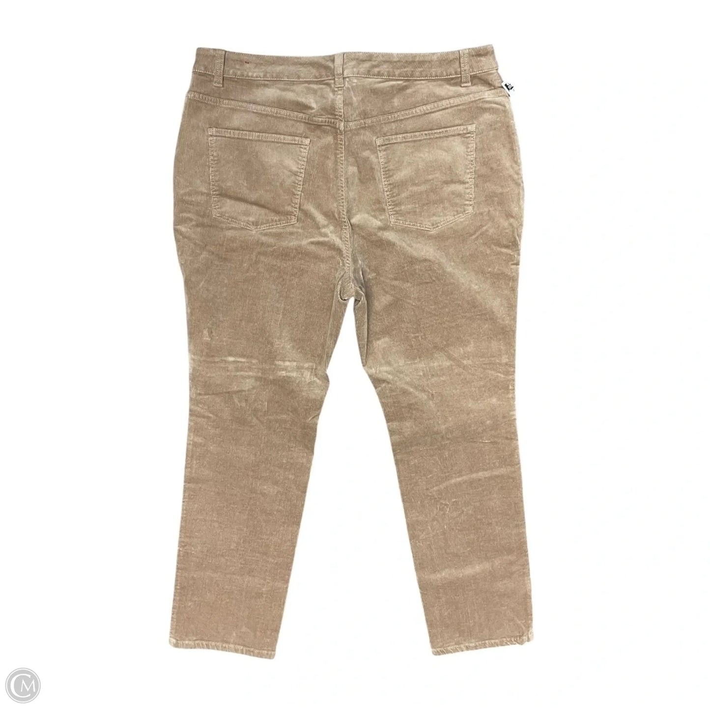 Pants Corduroy By Talbots In Brown, Size: 16