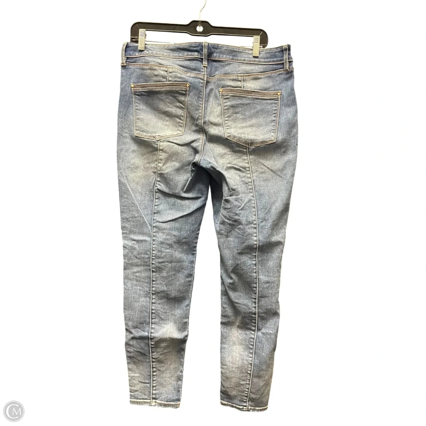 Jeans Skinny By White House Black Market In Blue Denim, Size: 10