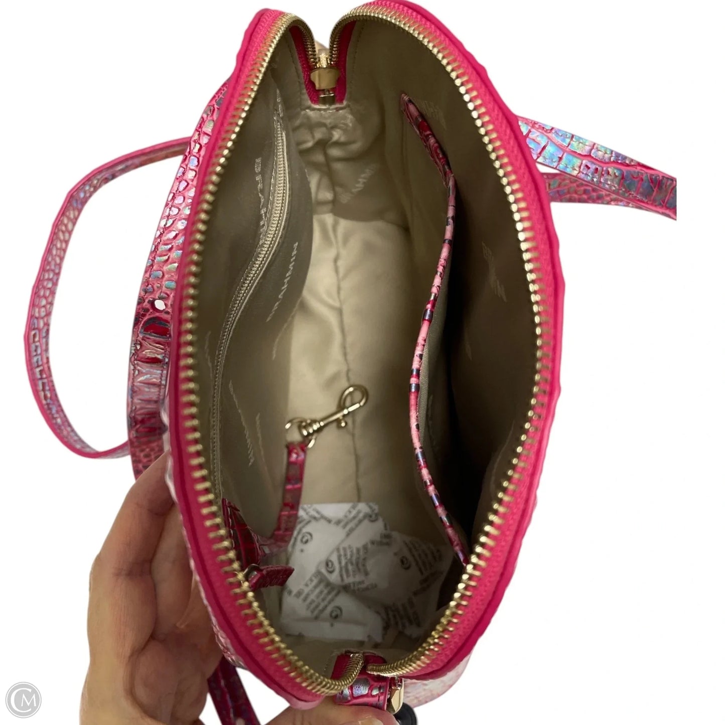 Crossbody Designer By Brahmin, Size: Small
