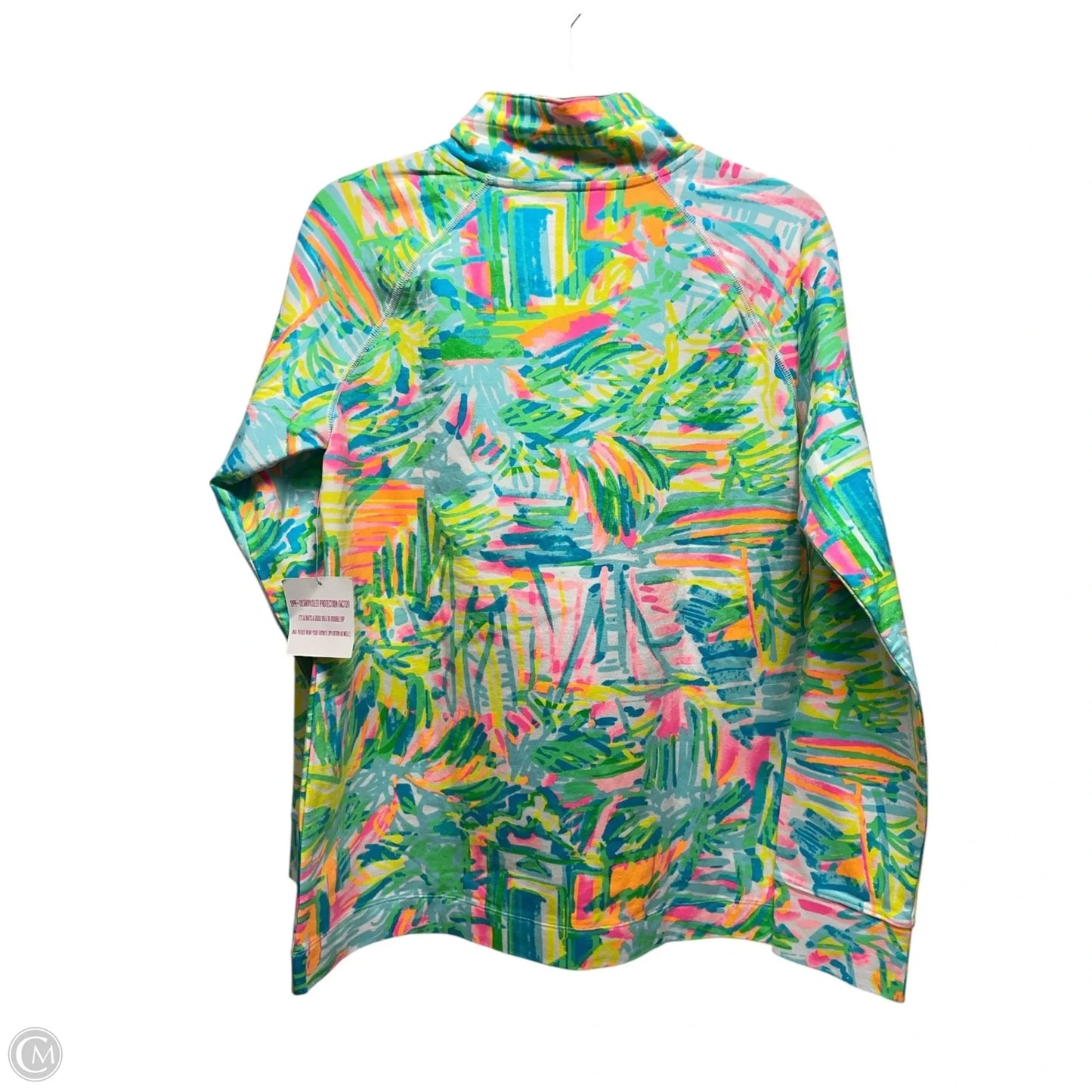 Top Long Sleeve Designer By Lilly Pulitzer In Multi-colored, Size: L