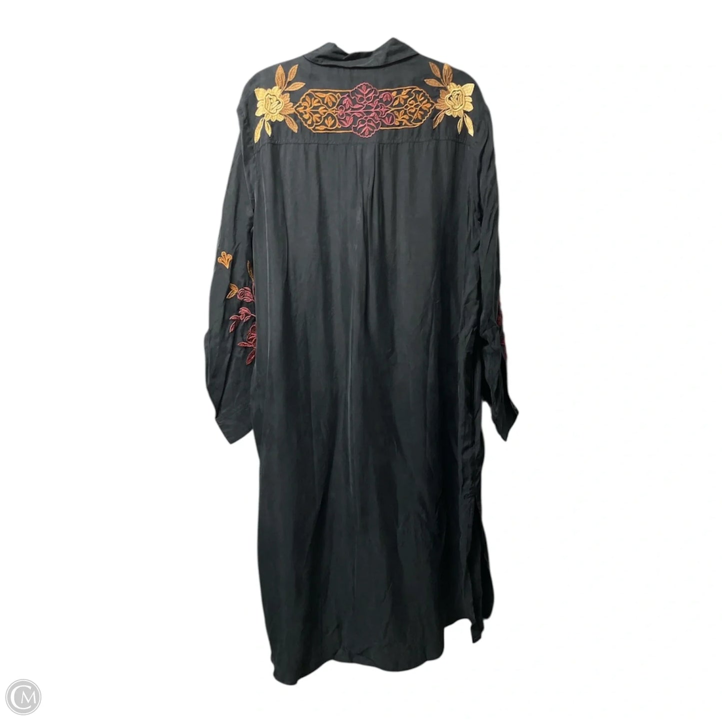 Dress Casual Midi By Johnny Was In Floral Print, Size: L