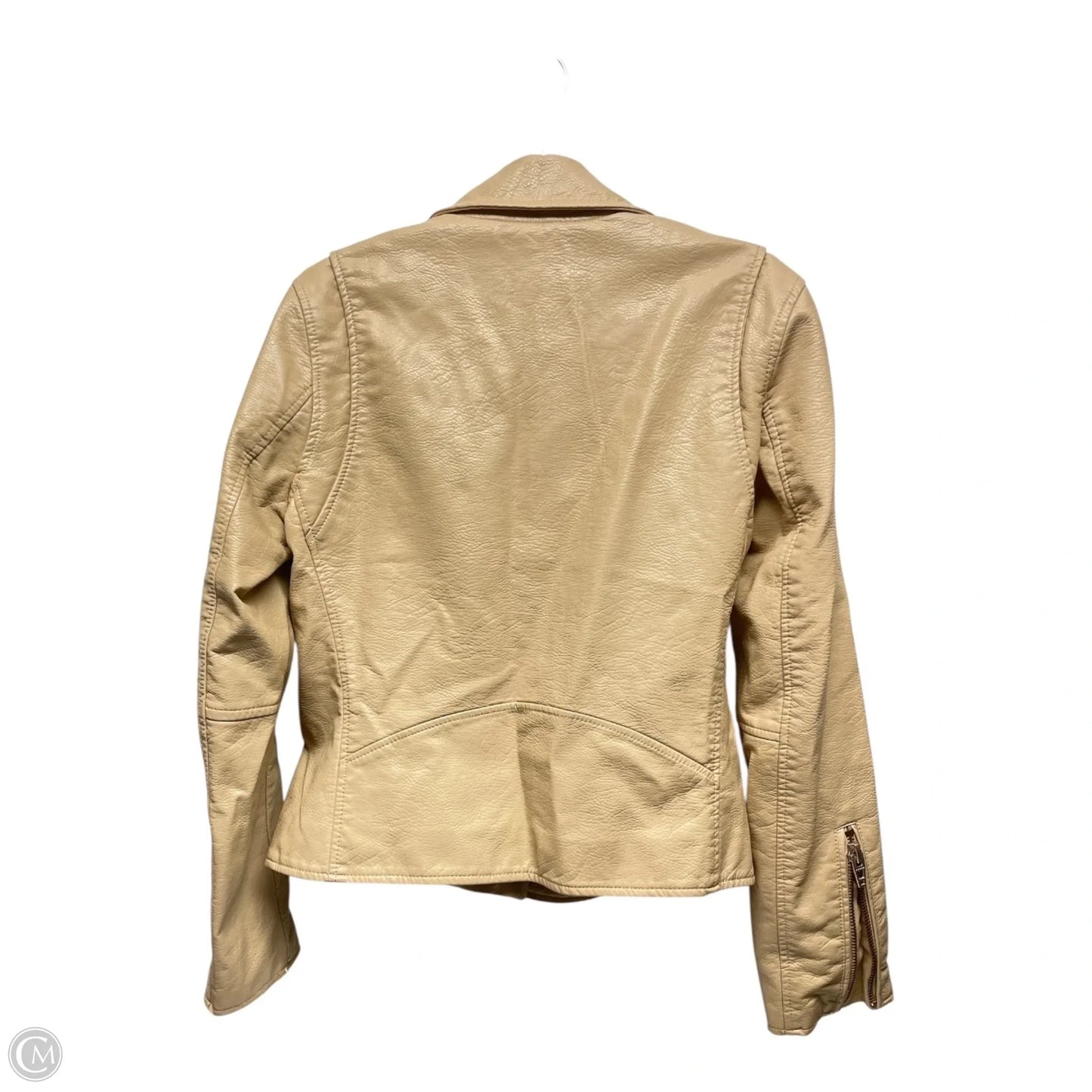 Jacket Leather By Blanknyc In Tan, Size: M