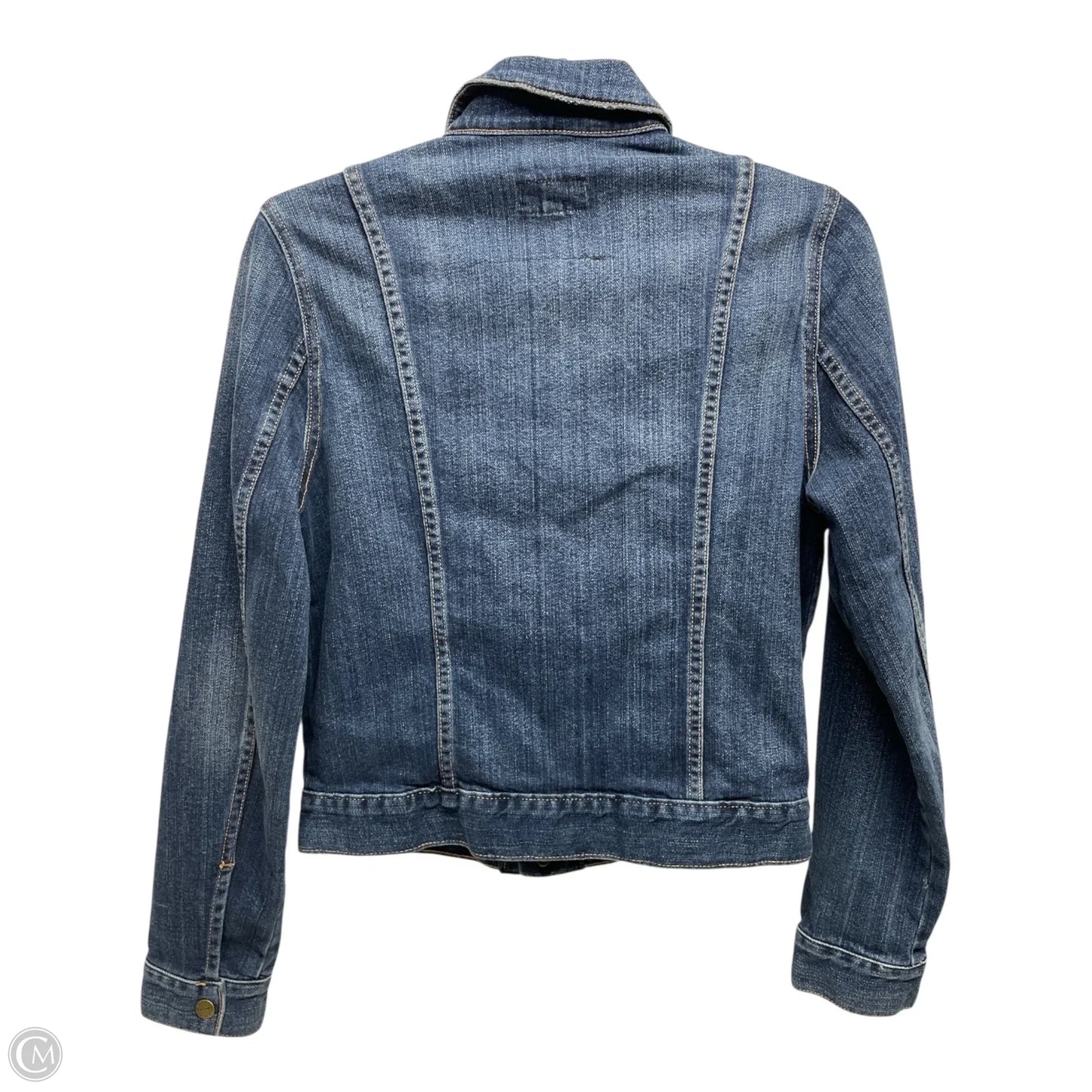 Jacket Denim By Current/elliott In Blue, Size: 2
