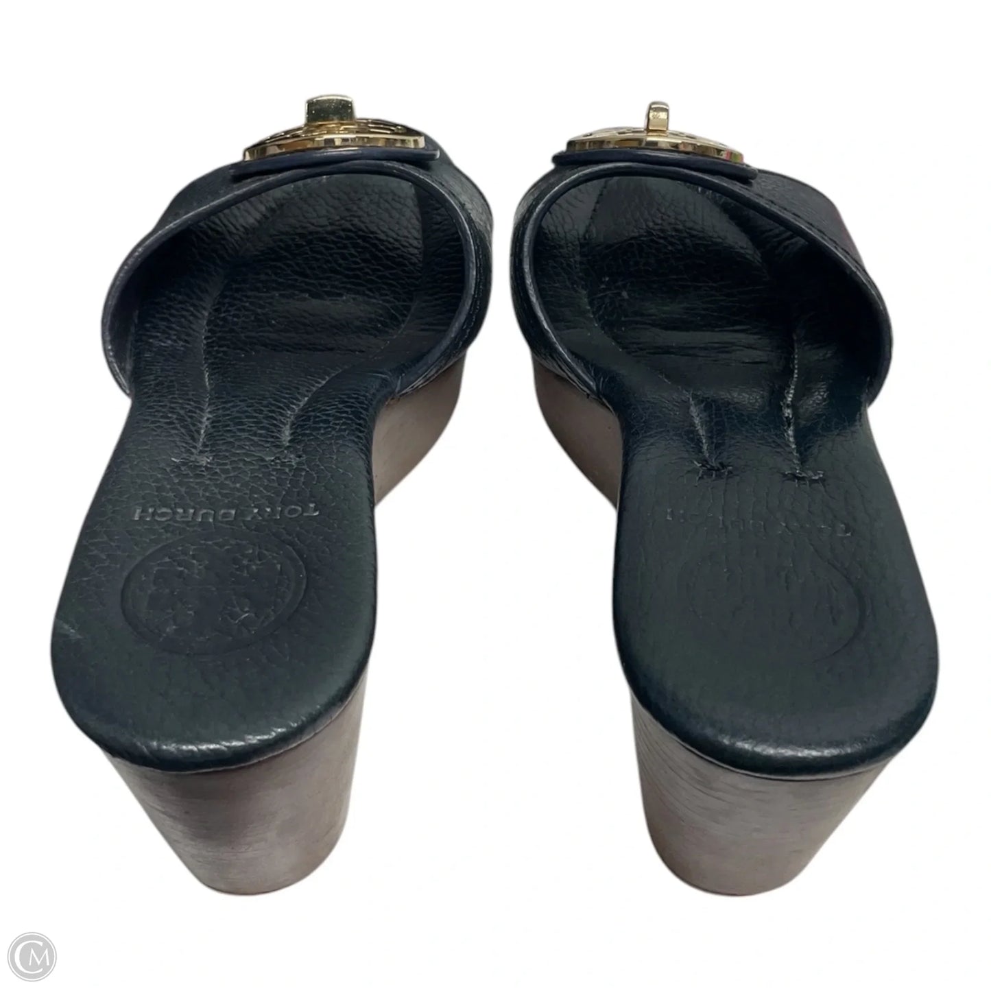 Sandals Designer By Tory Burch In Black, Size: 5