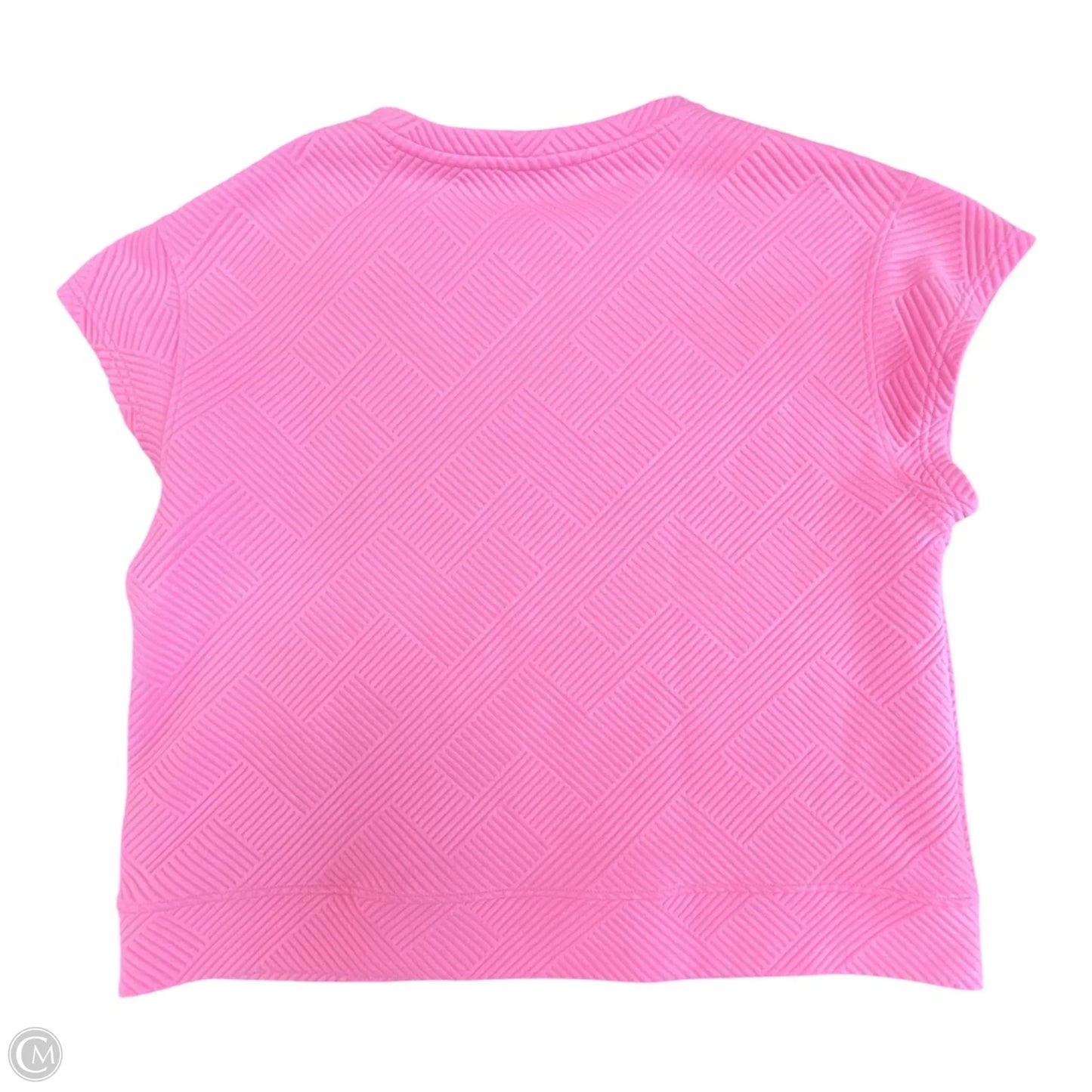Top Short Sleeve By See And Be Seen In Pink, Size: S